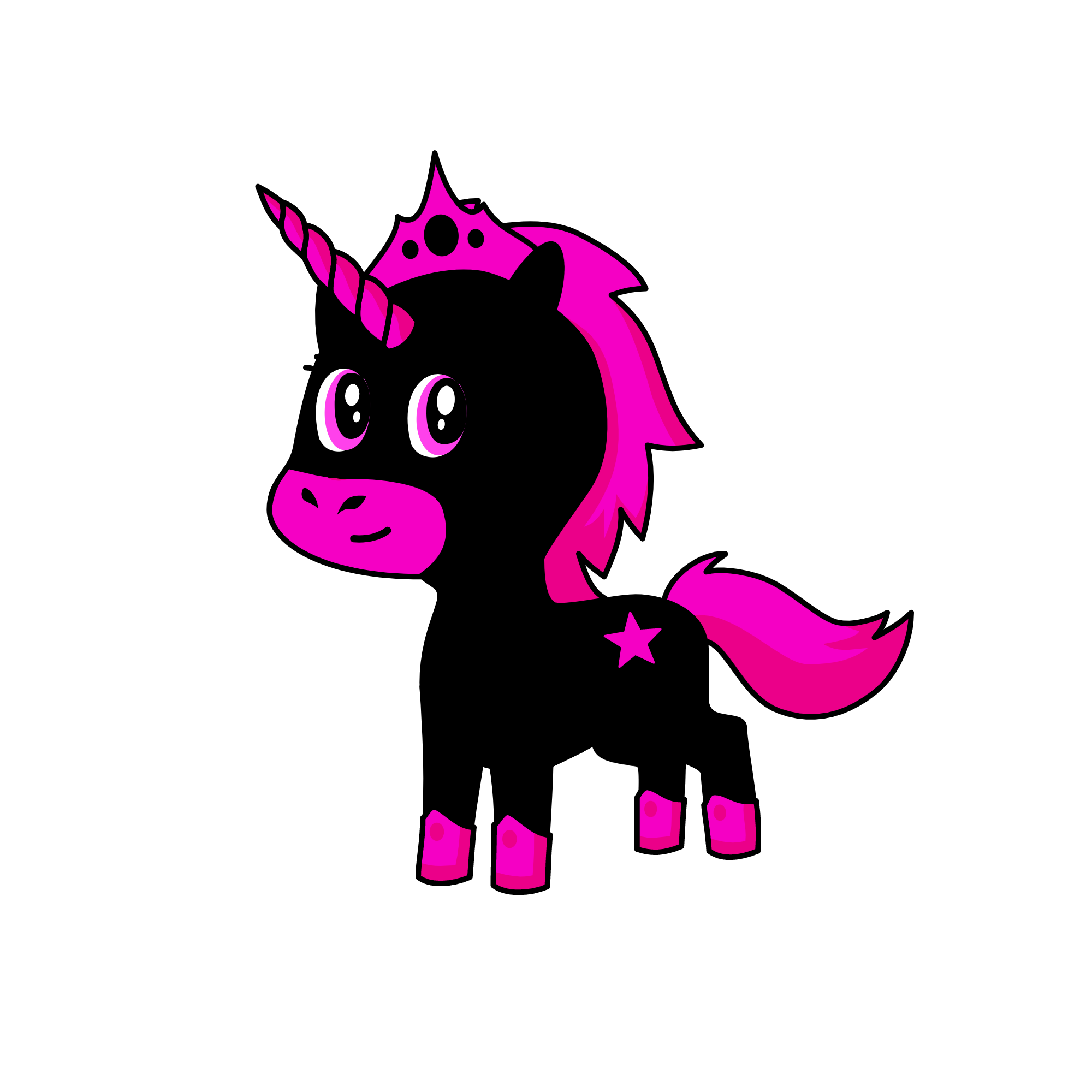 pinkie, the unicorn