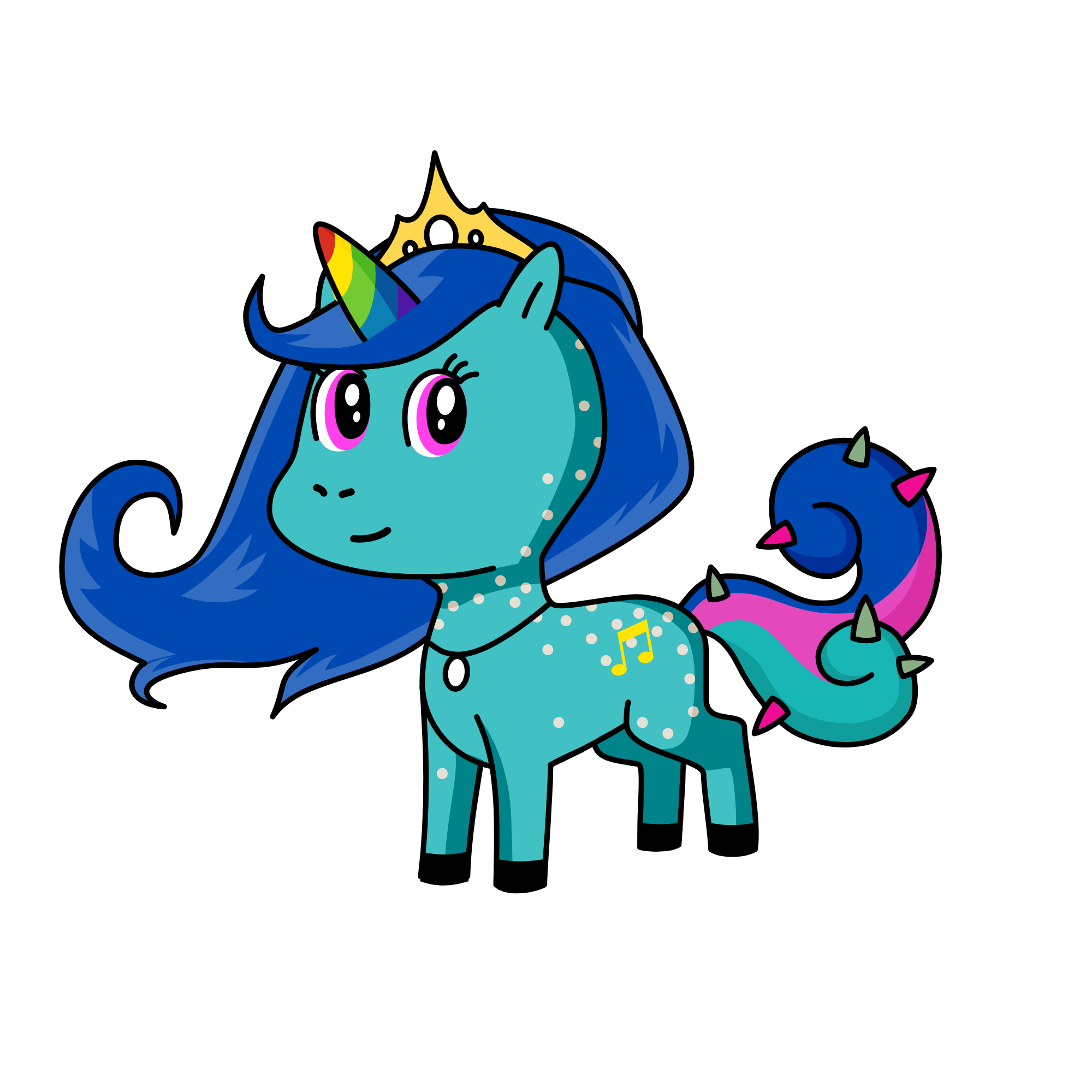 Liena, the unicorn