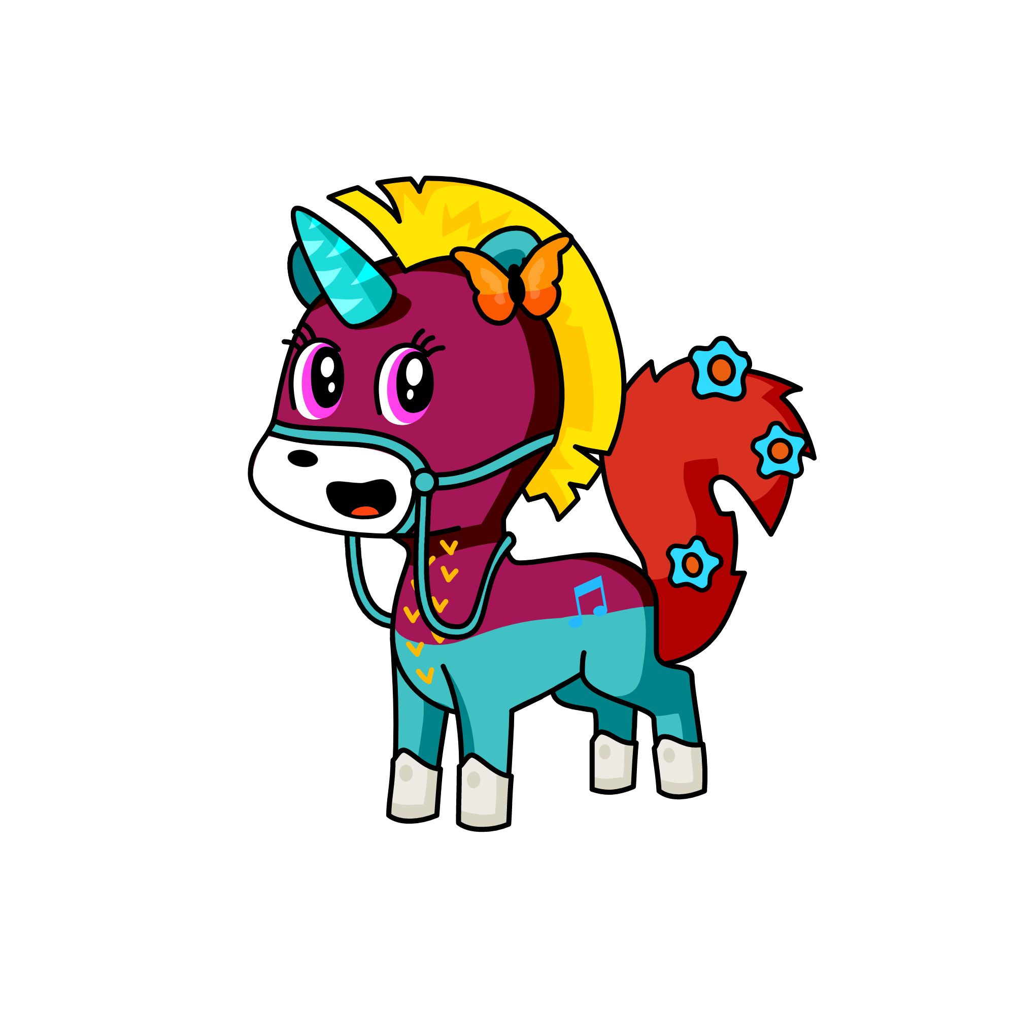 8i6u7y5rgteftyju, the unicorn