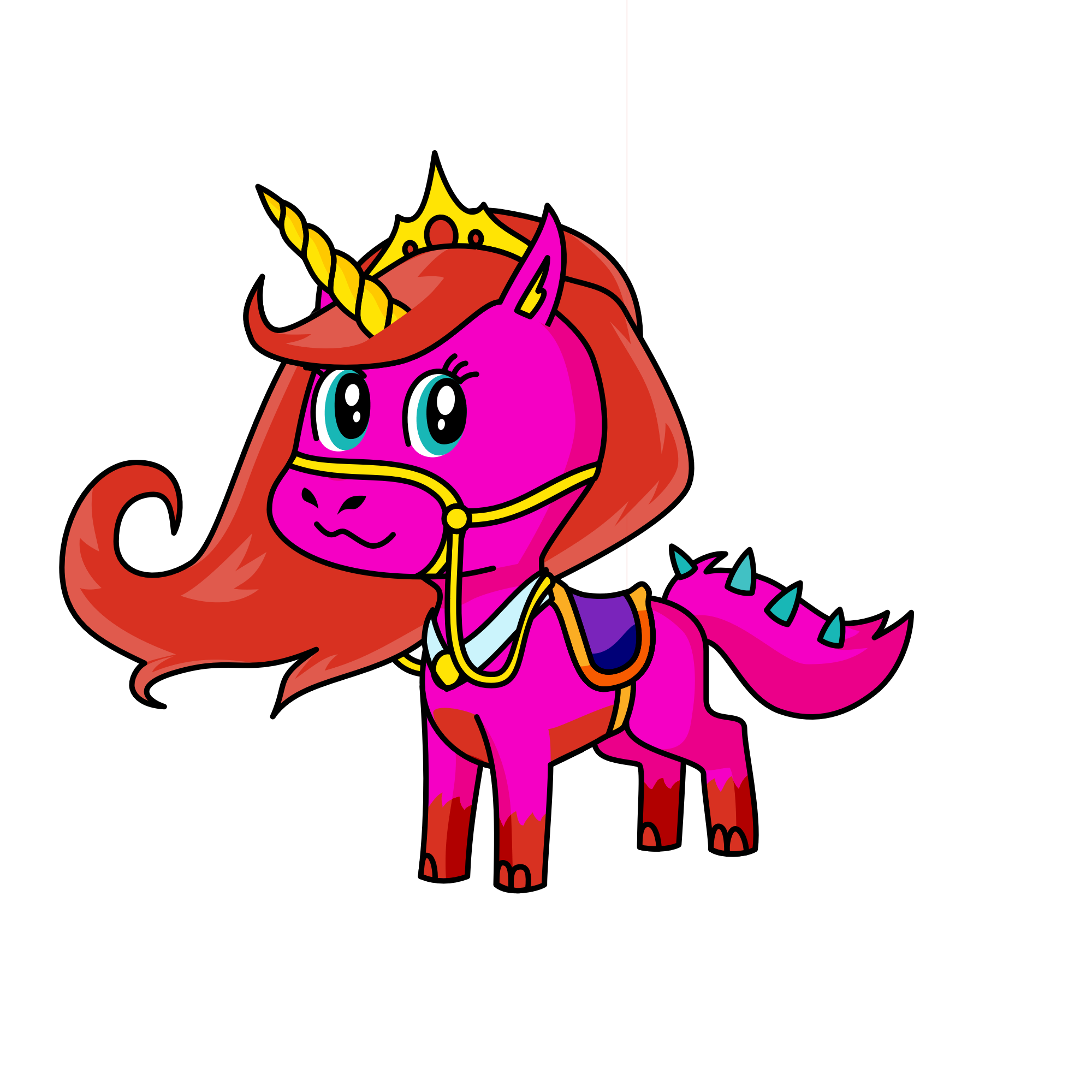 Last unicorn, the unicorn