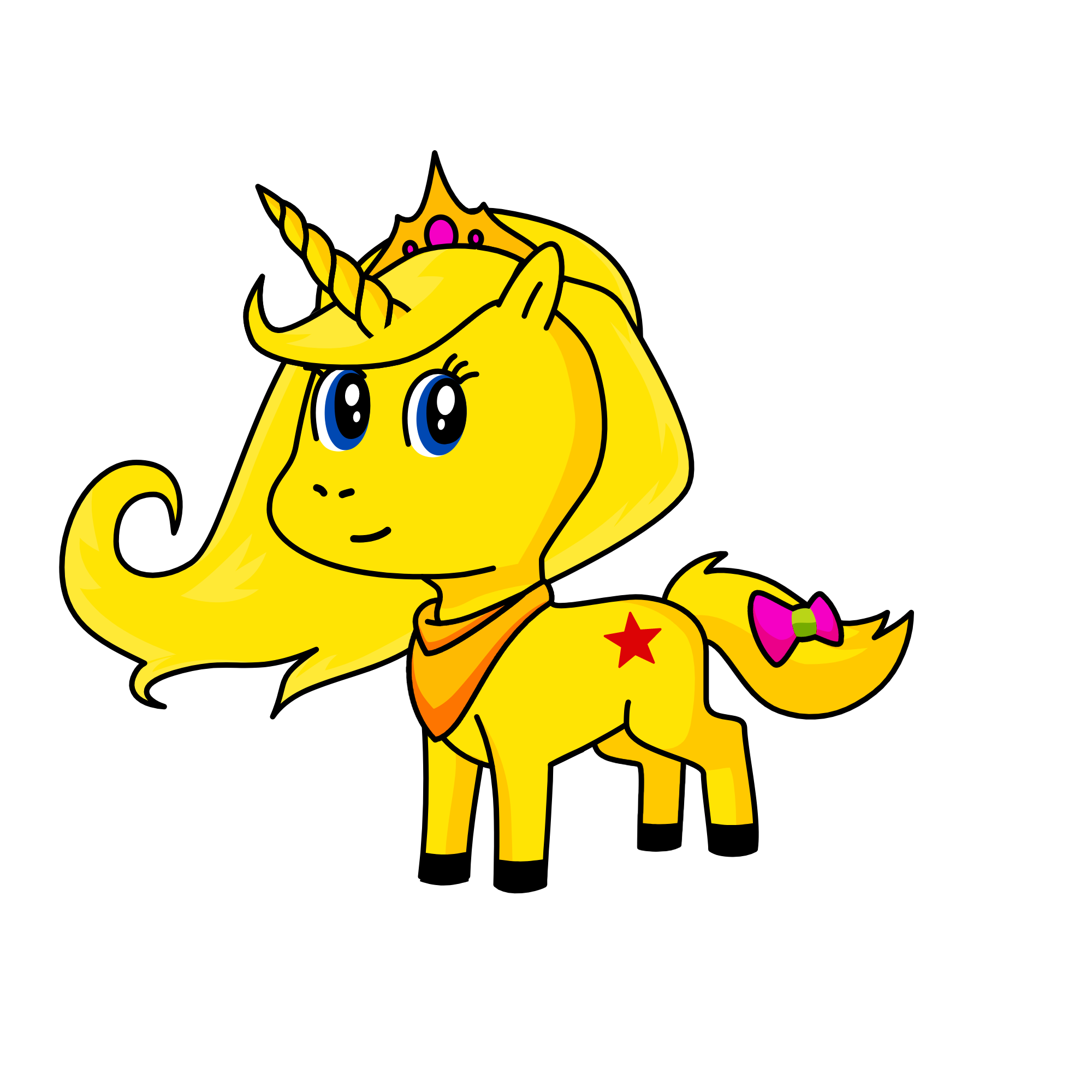 Kitty, the unicorn