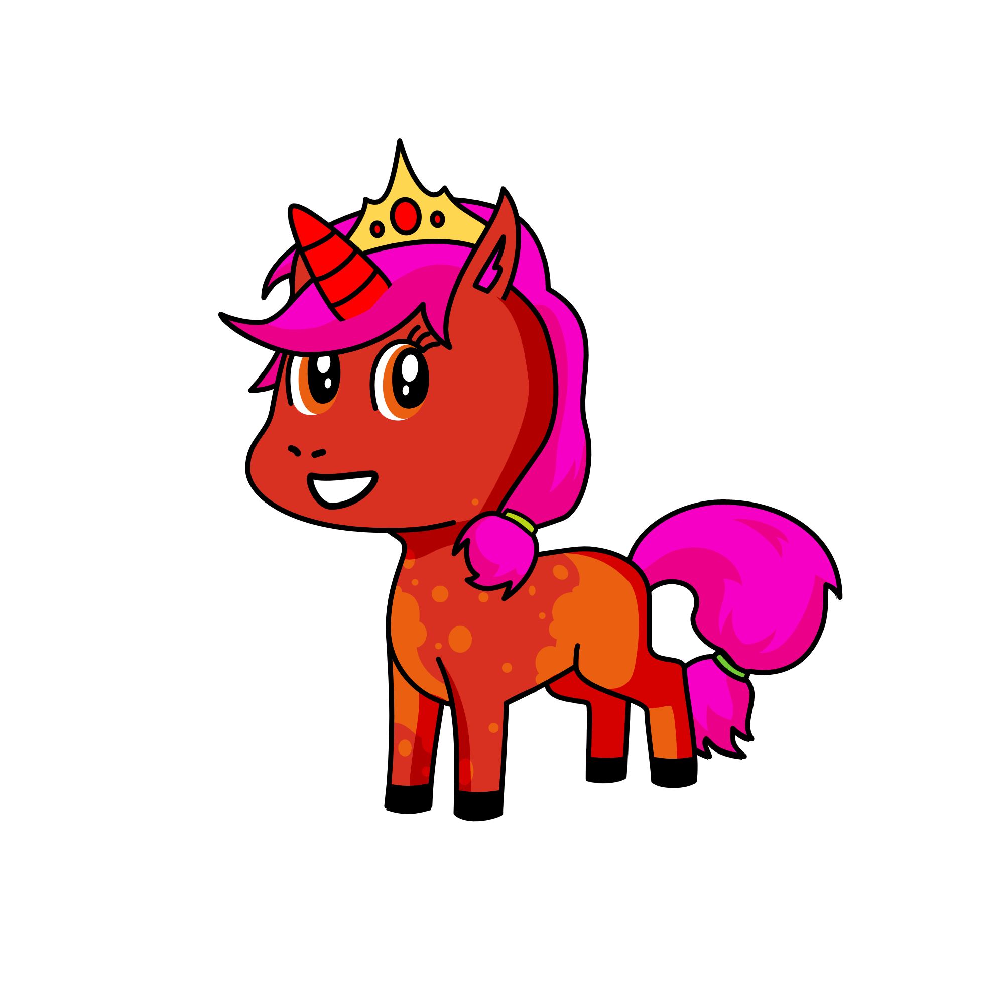 Pepperoni, the unicorn