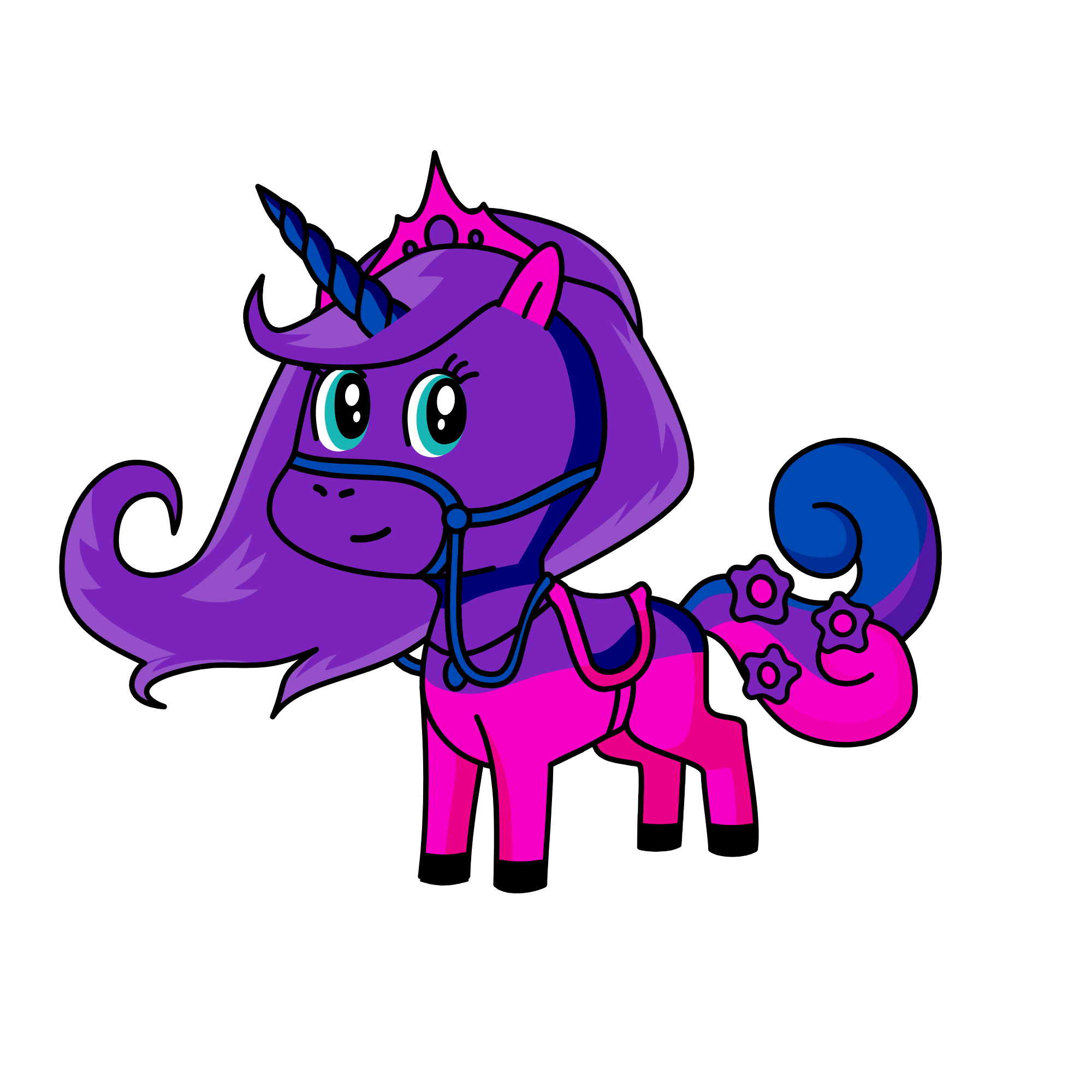 winter, the unicorn