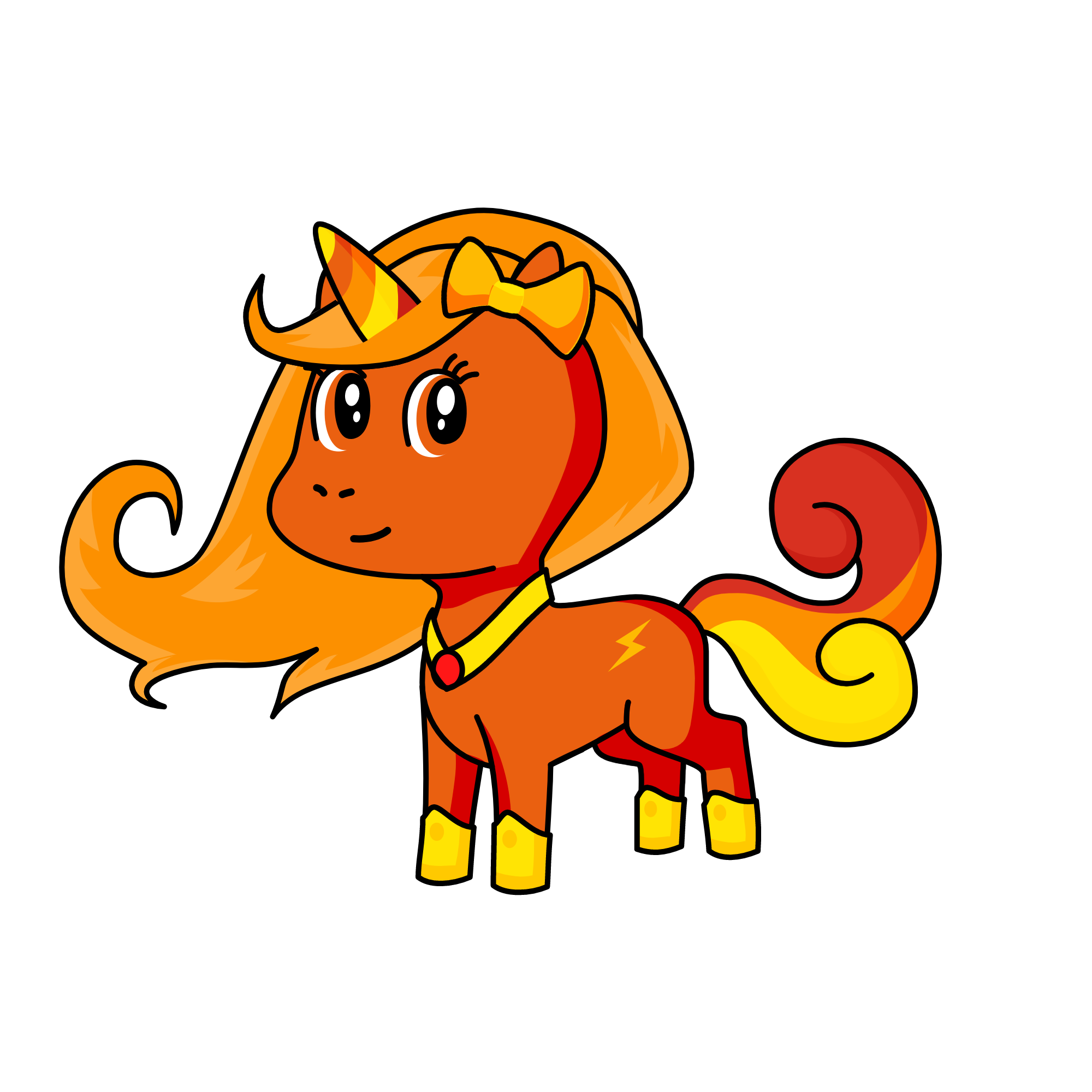 blaze, the unicorn