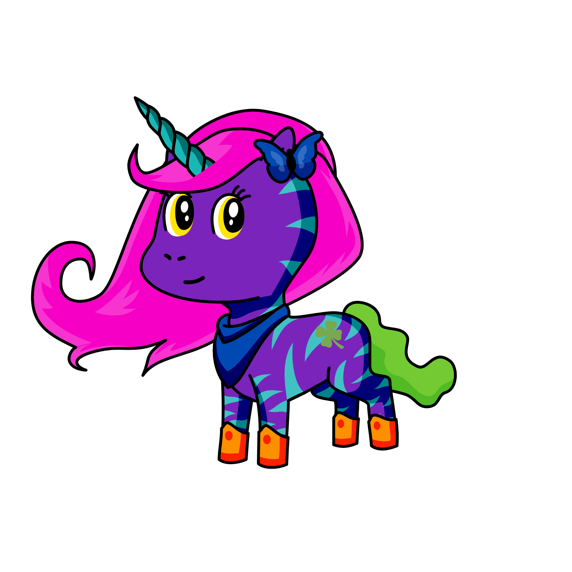 tiger liliy, the unicorn