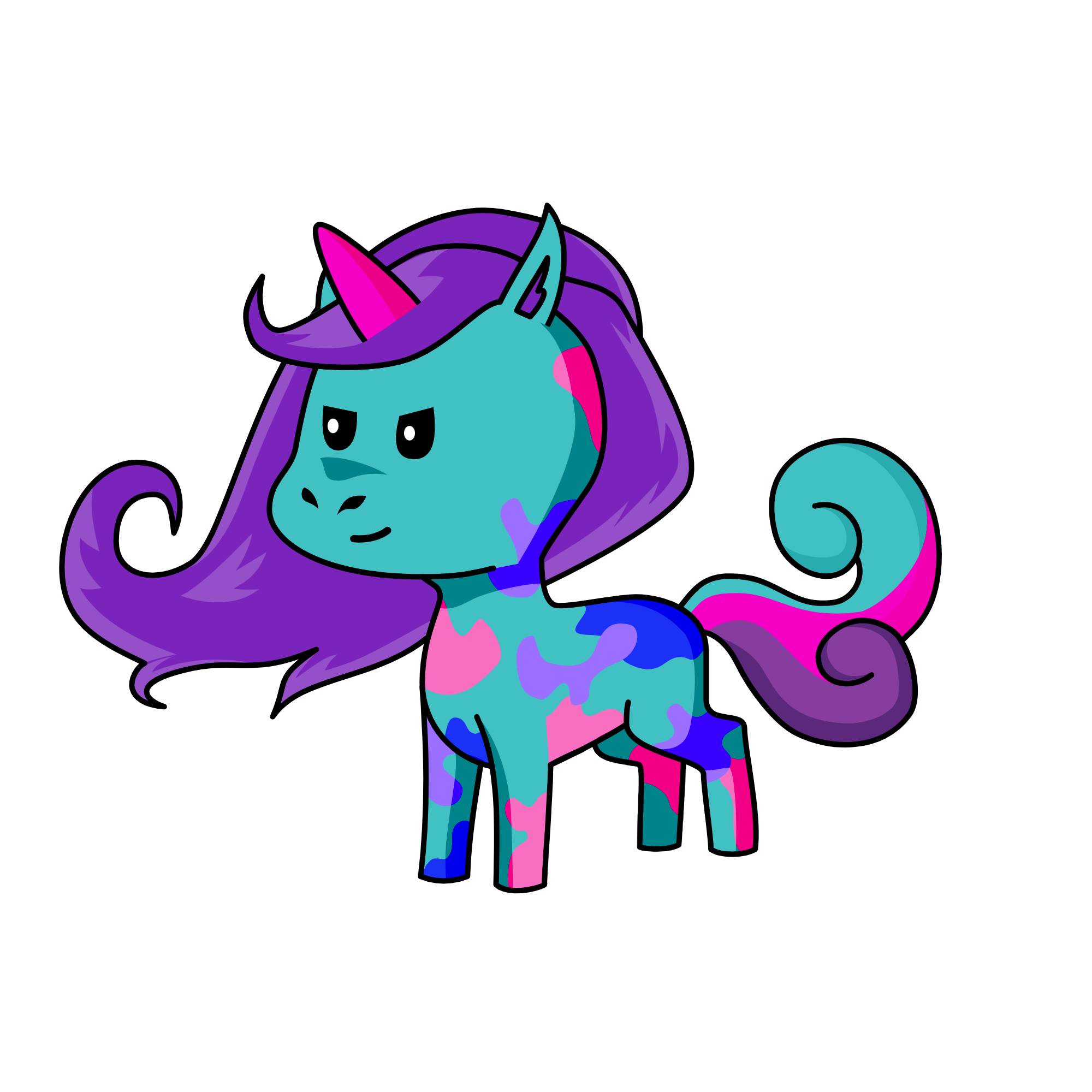 Brave, the unicorn