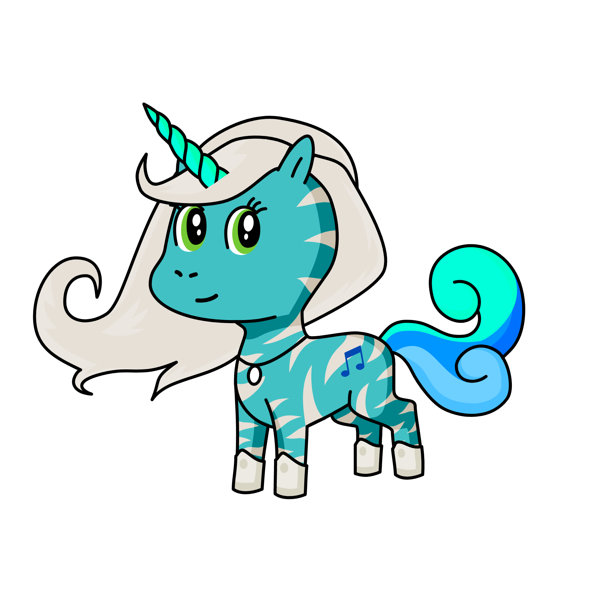 silverdust, the unicorn