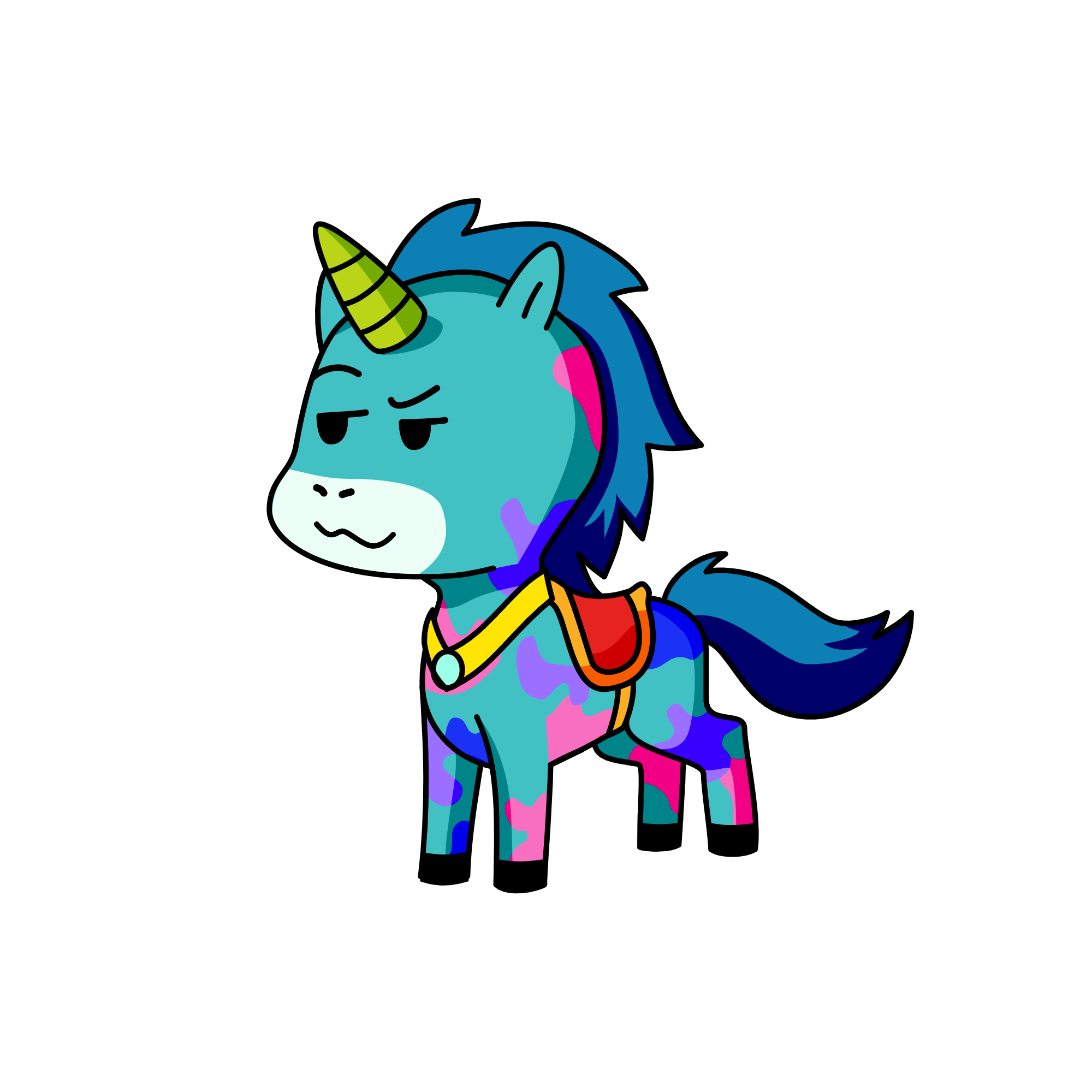 da cool boi, the unicorn
