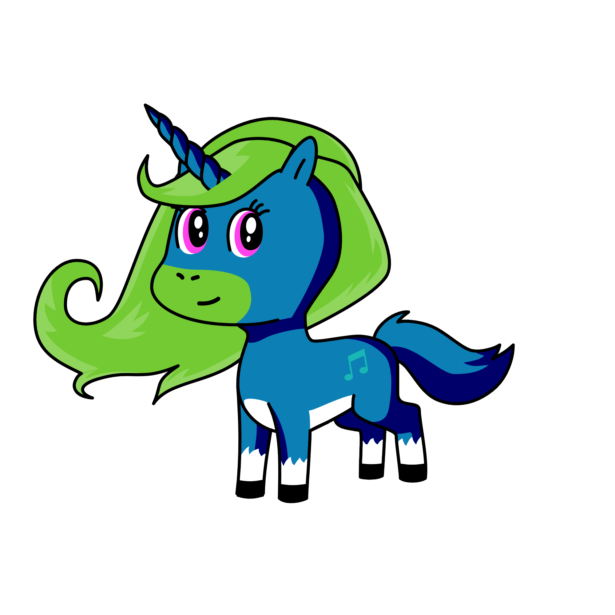 leaf, the unicorn