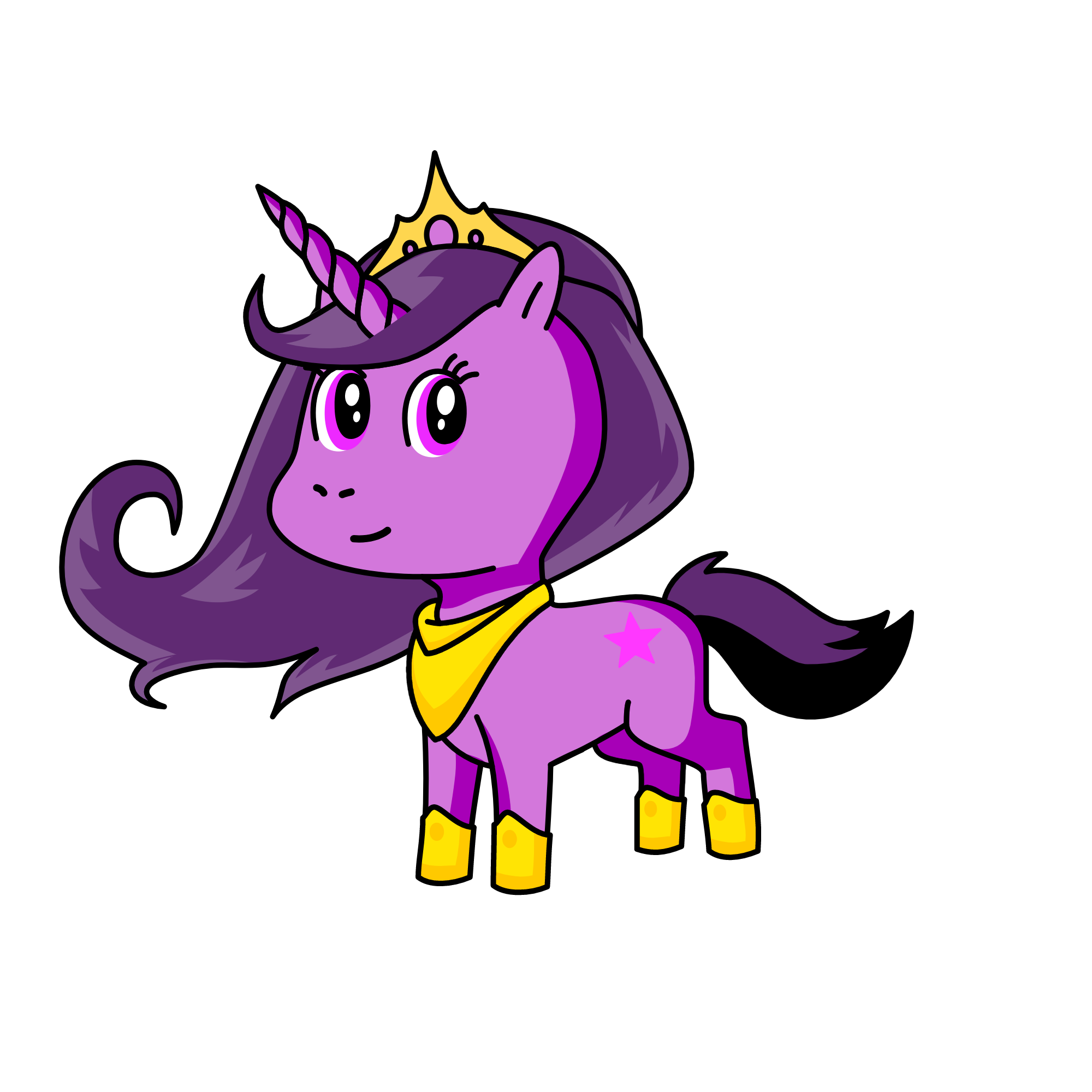 Twilight Sparkle, the unicorn