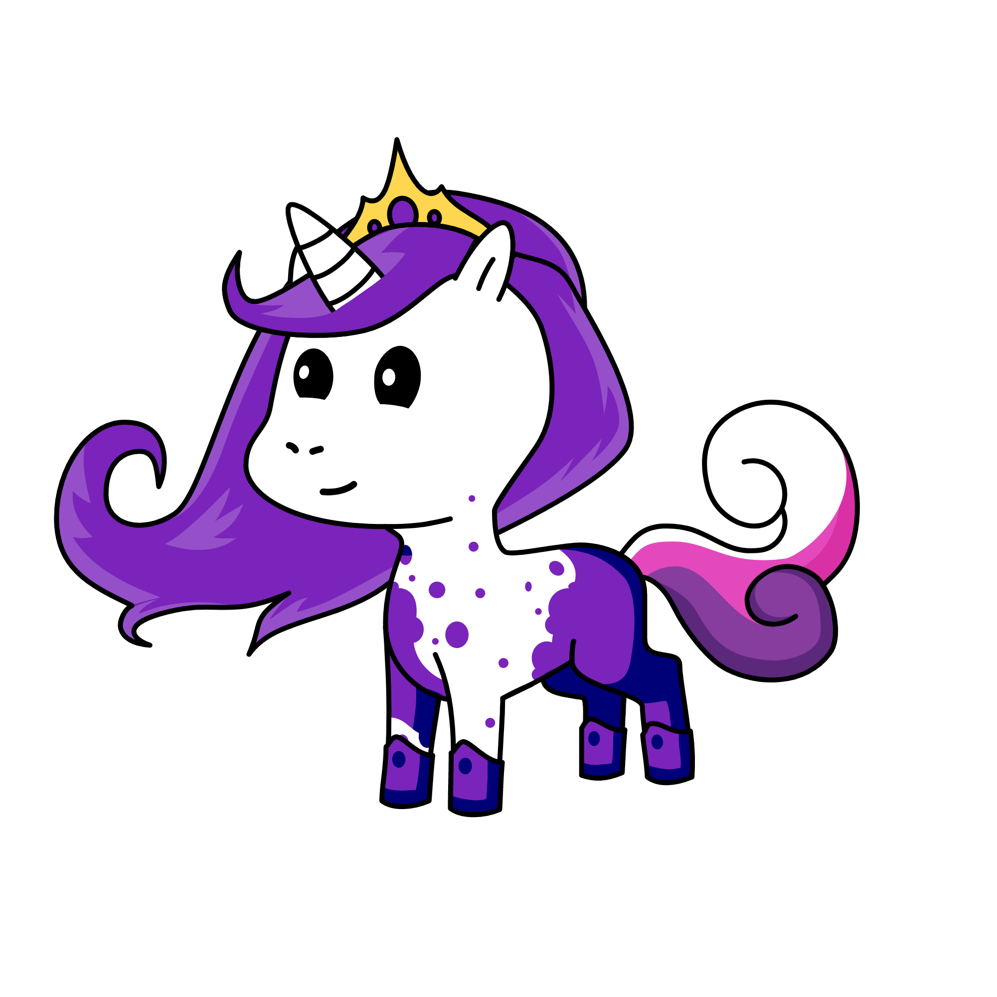 công chúa night, the unicorn