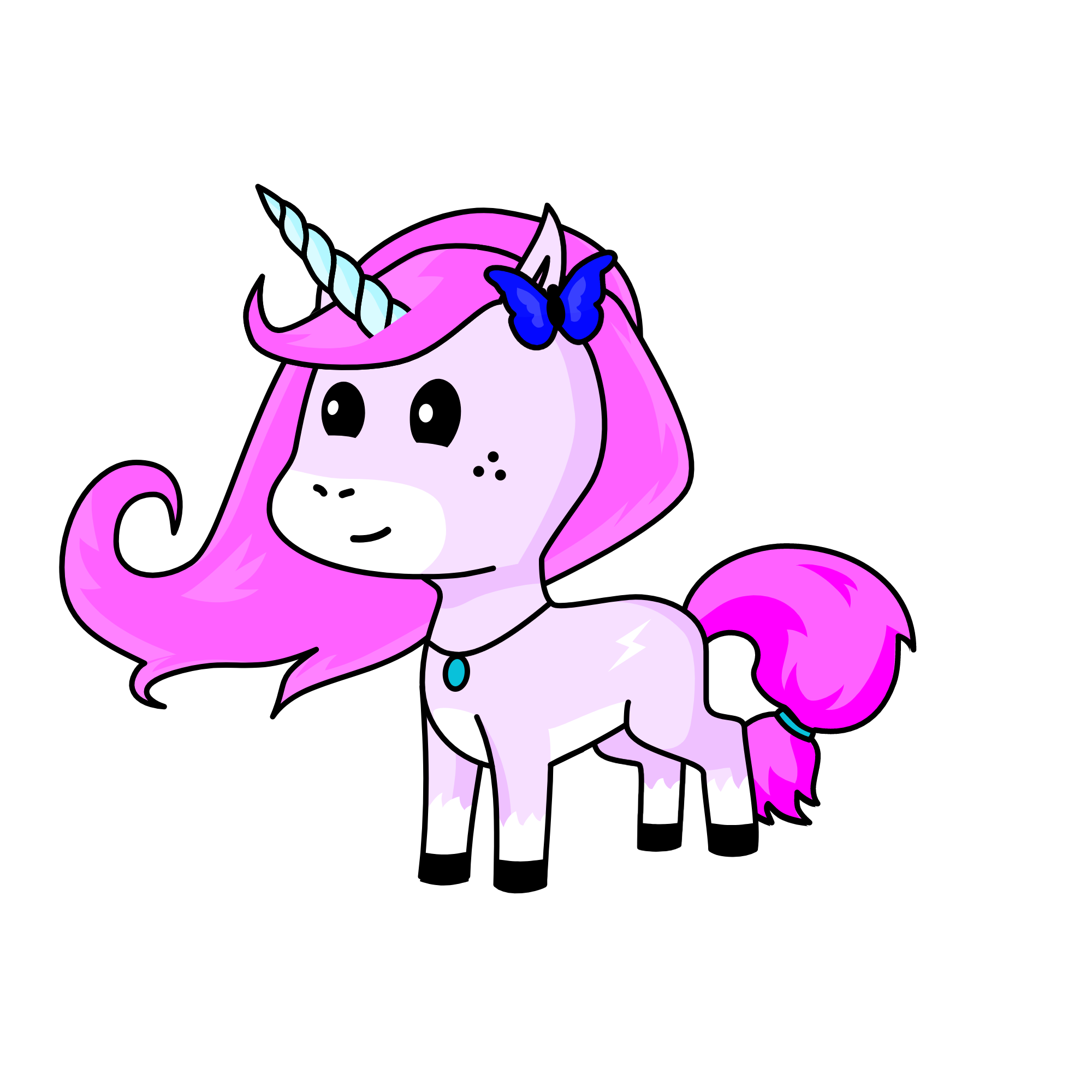 Принцесса Царства жемчуга, the unicorn