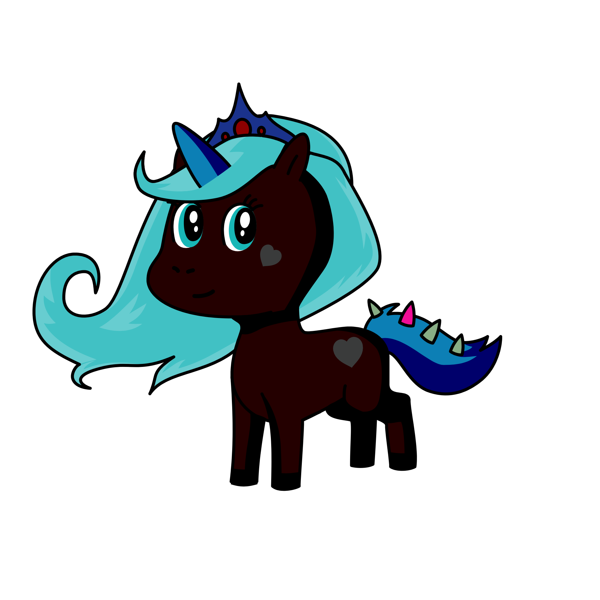 Evil , the unicorn