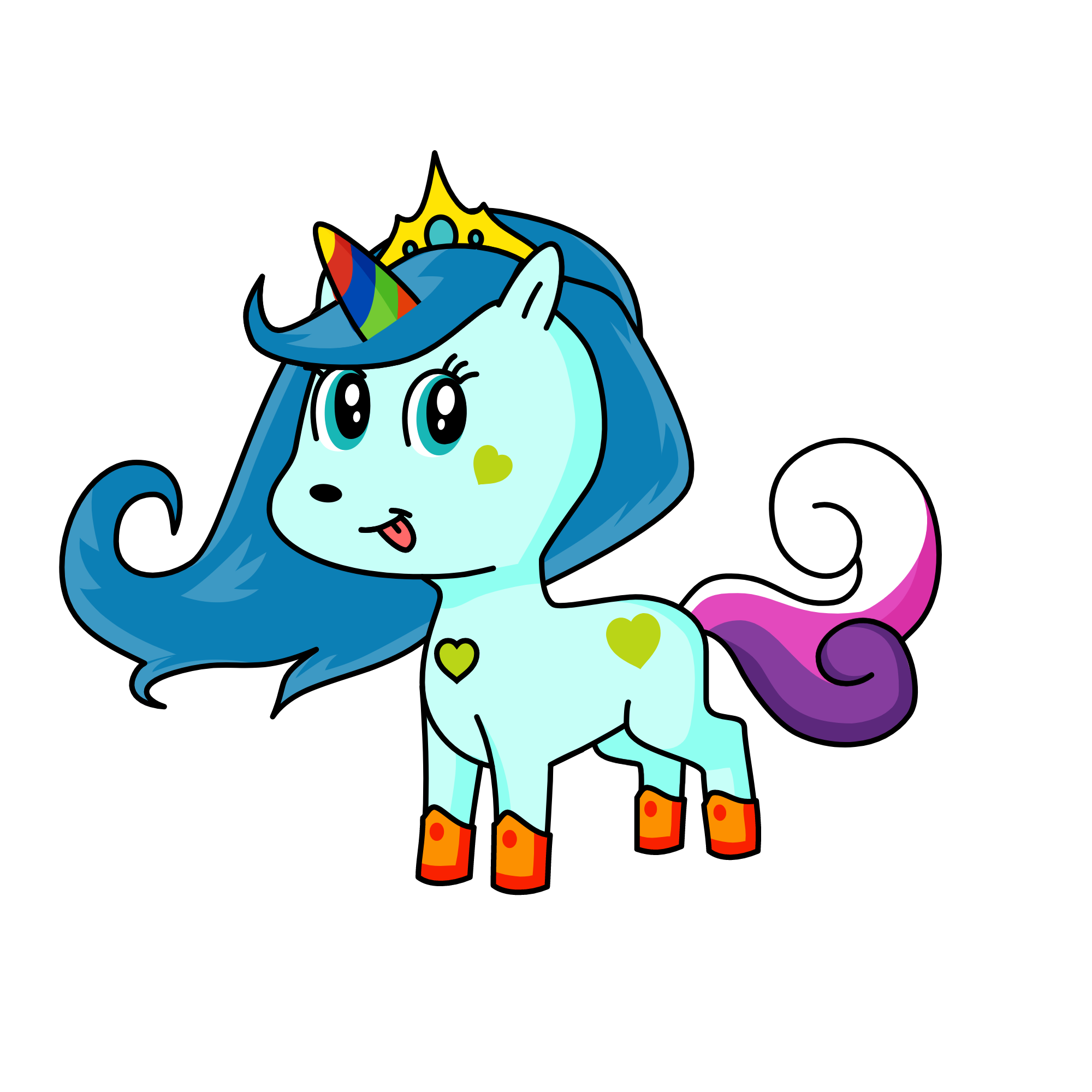 Princess Perala, the unicorn