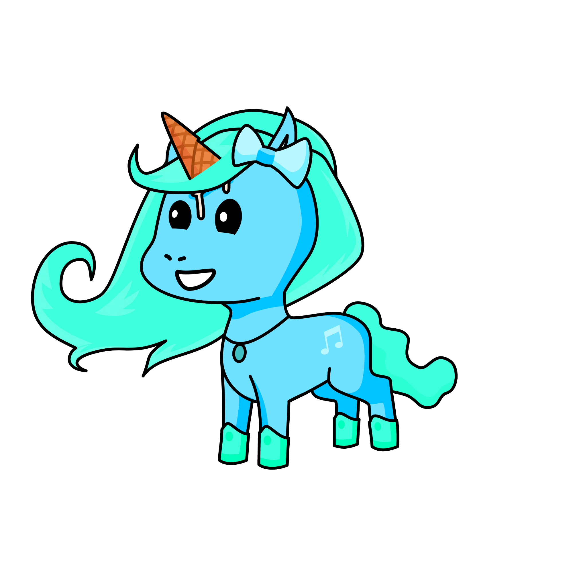 toca boca, the unicorn