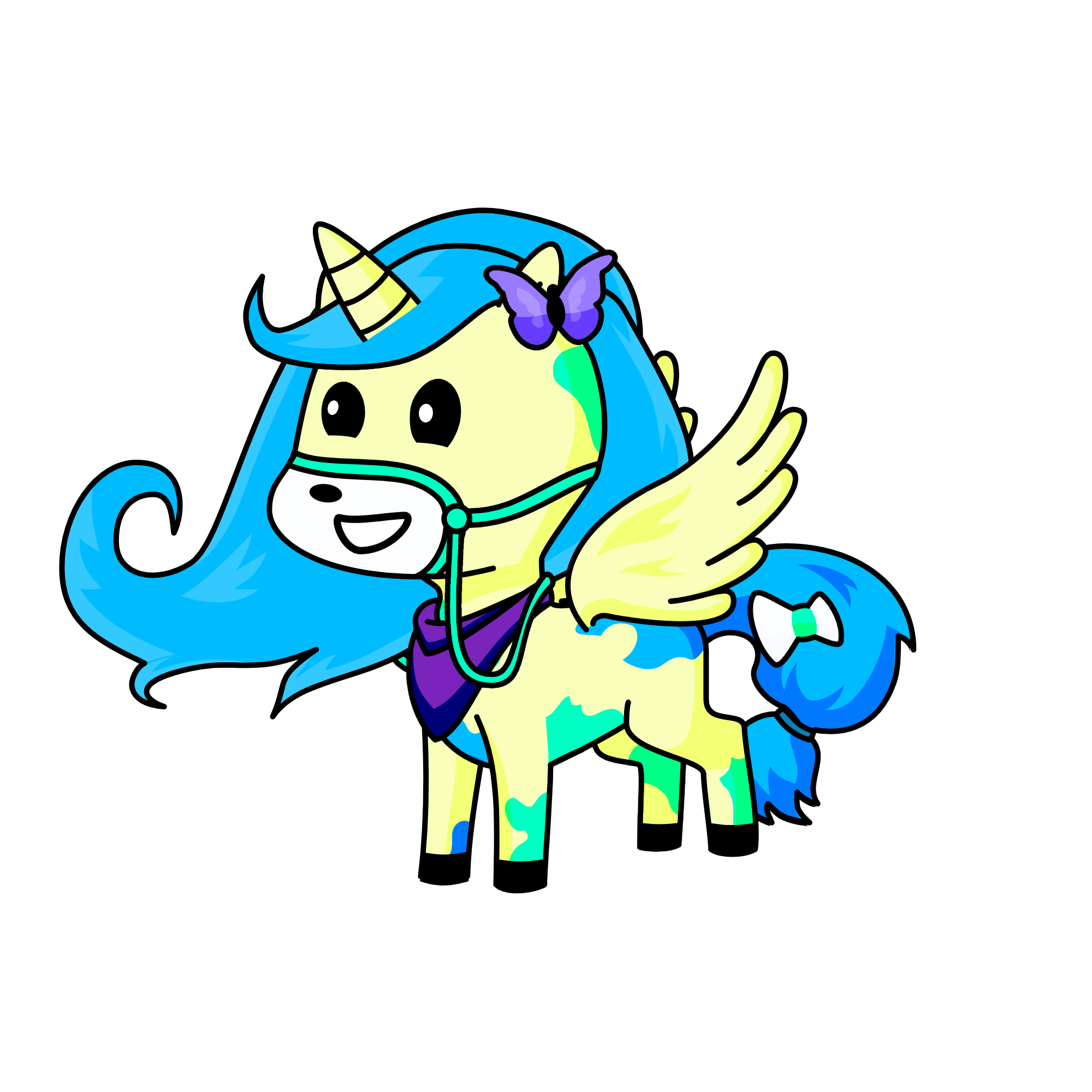 Sunnyday, the unicorn