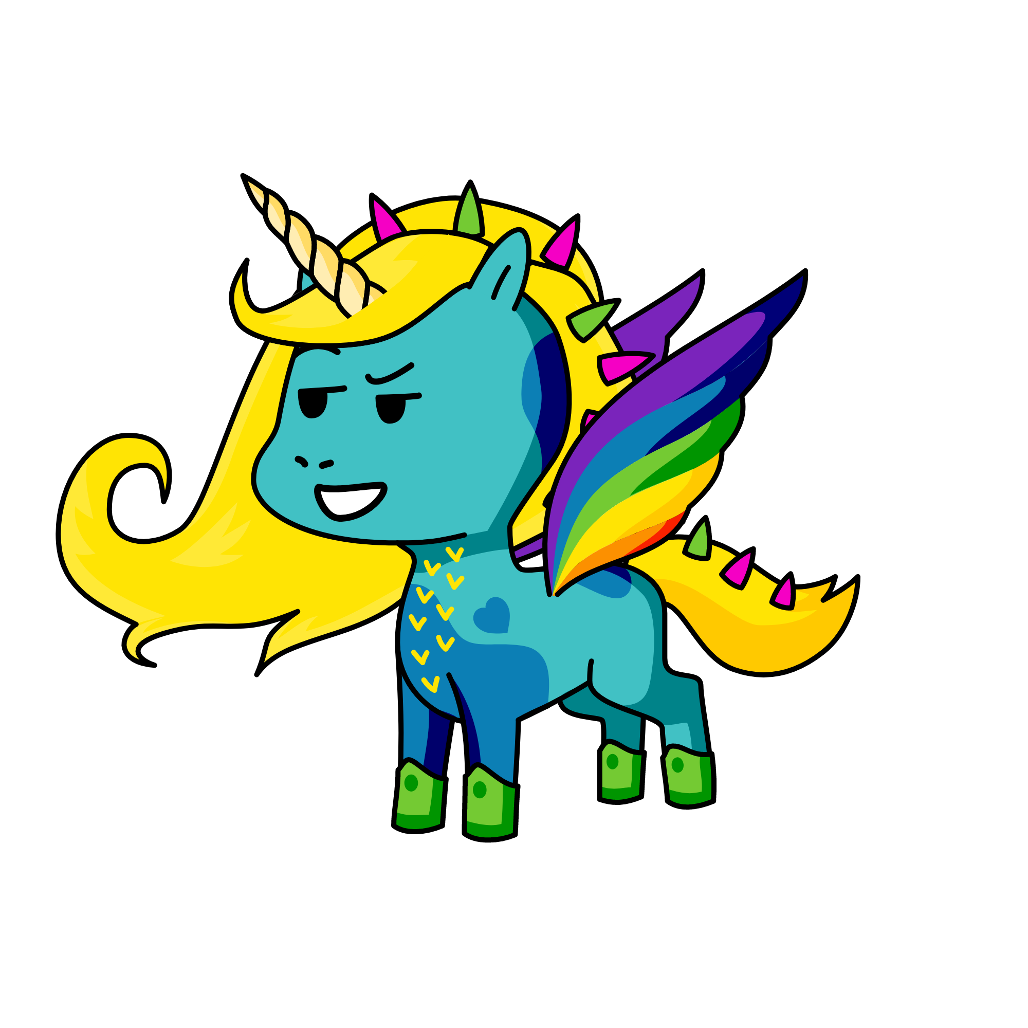 Darcy , the unicorn