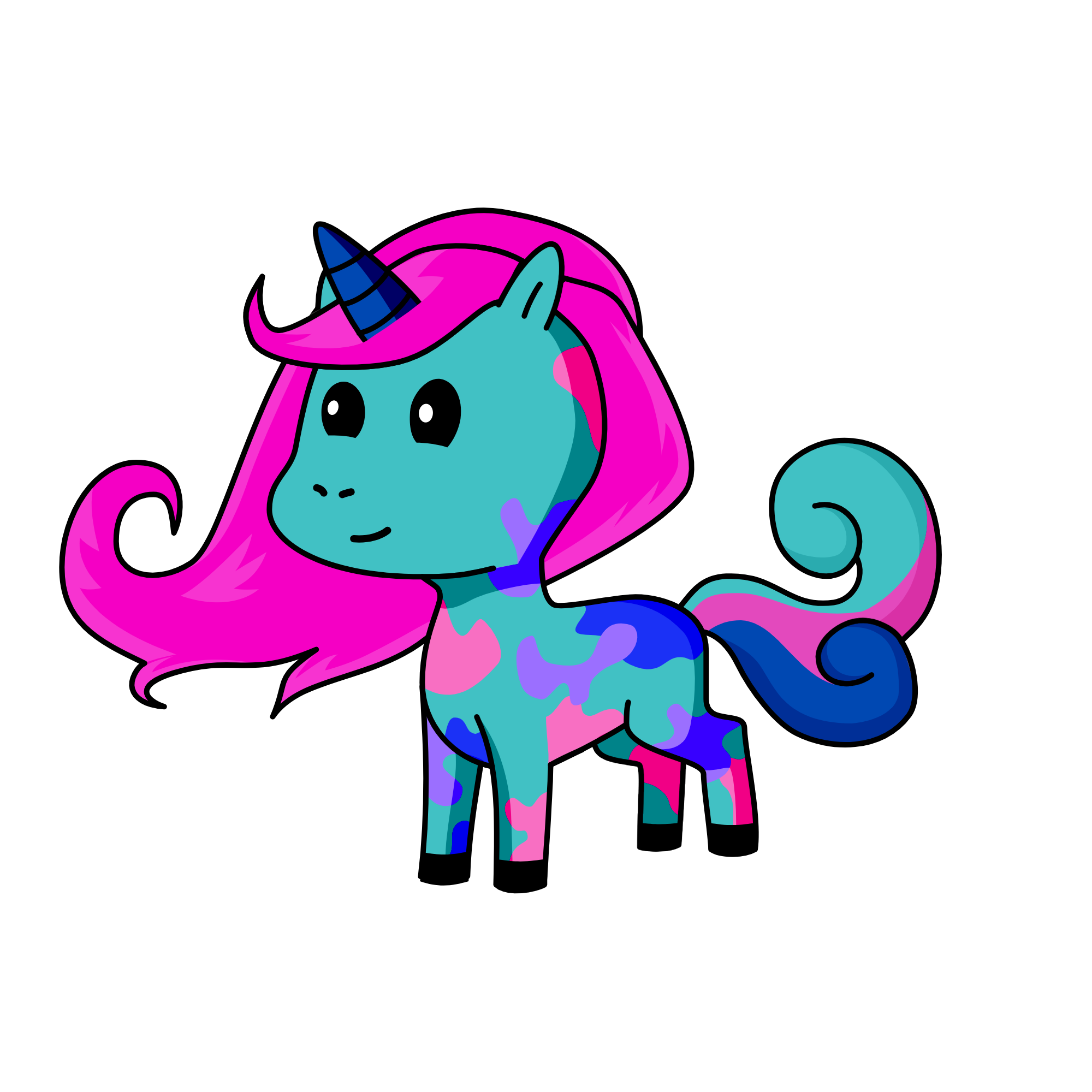 Brave, the unicorn