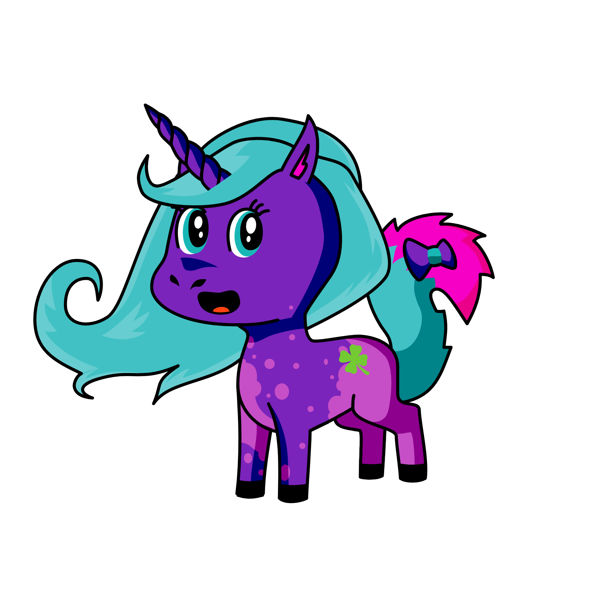 Snow Princess, the unicorn