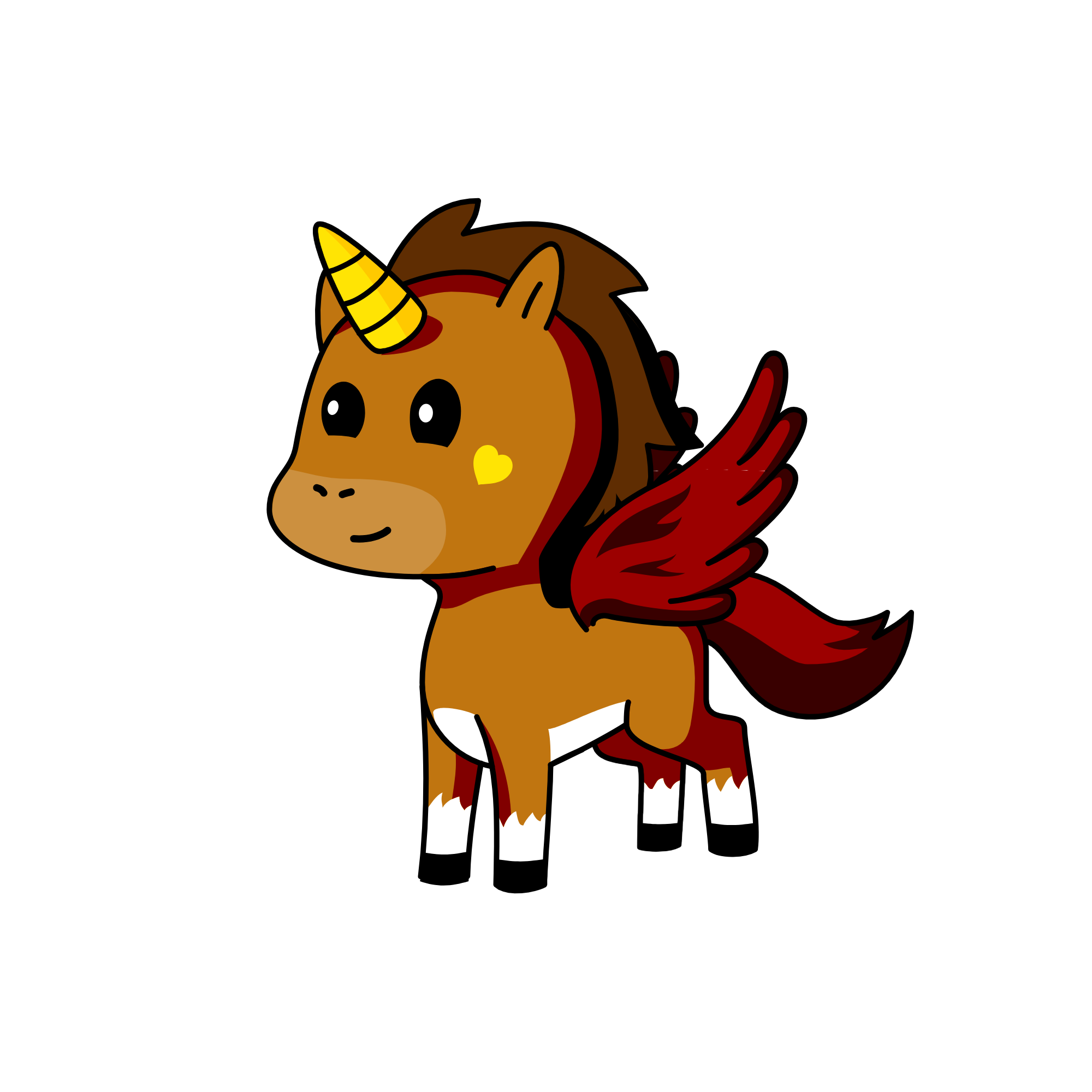 chocolate, the unicorn