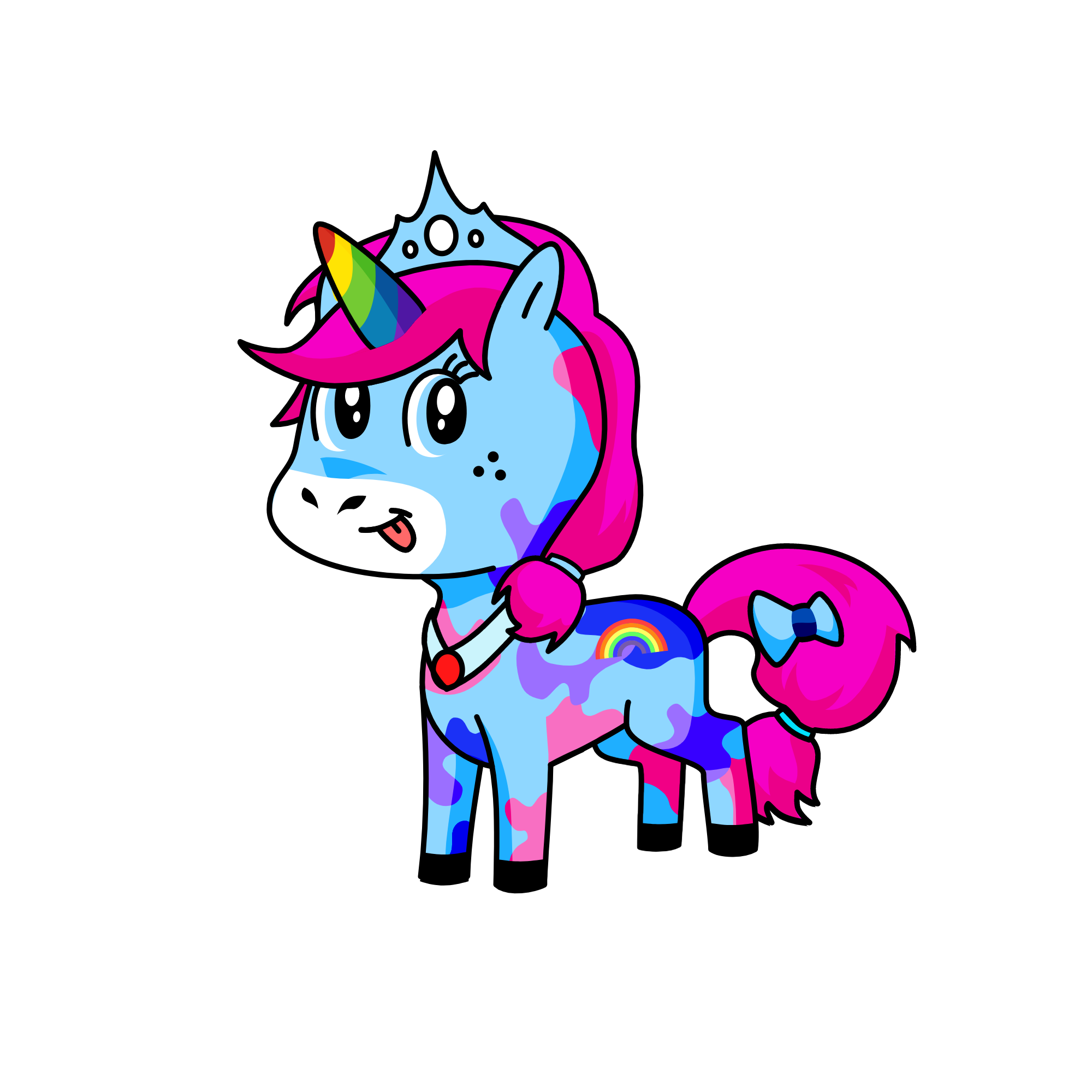 Ygg, the unicorn