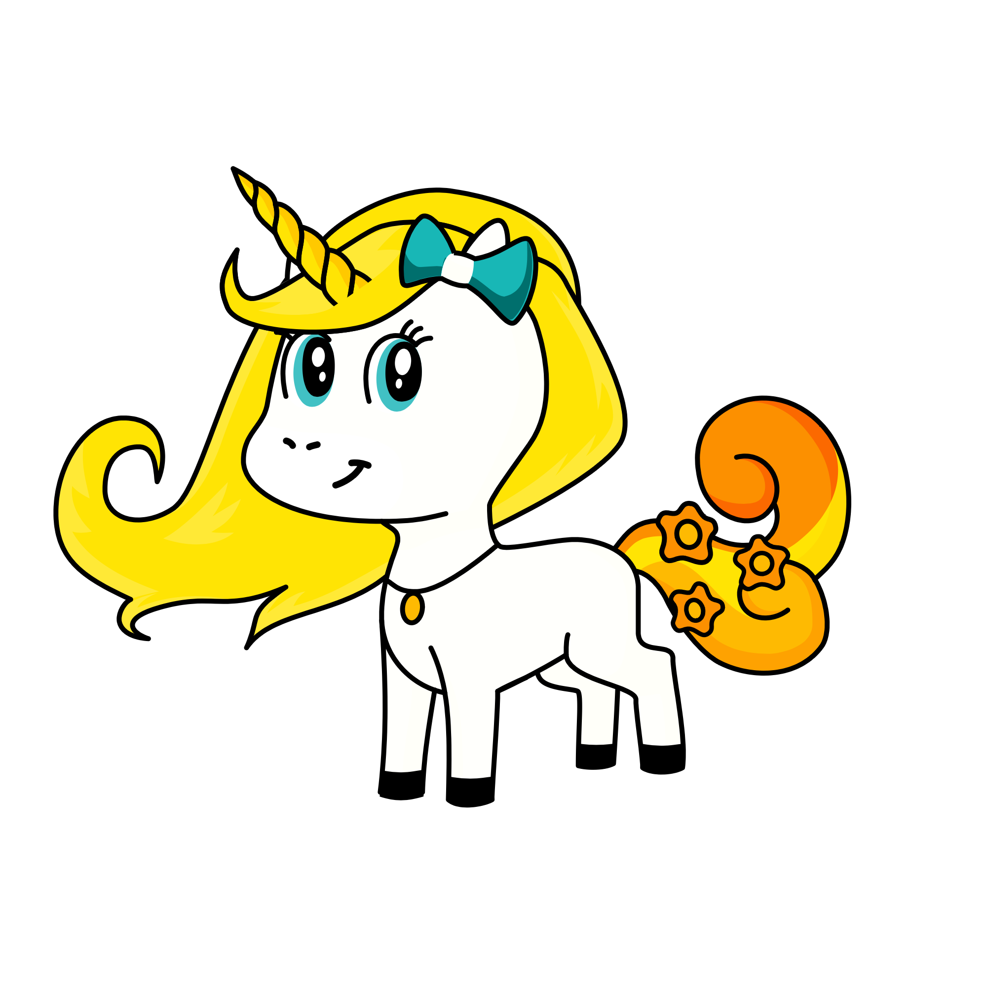 Lovely, the unicorn