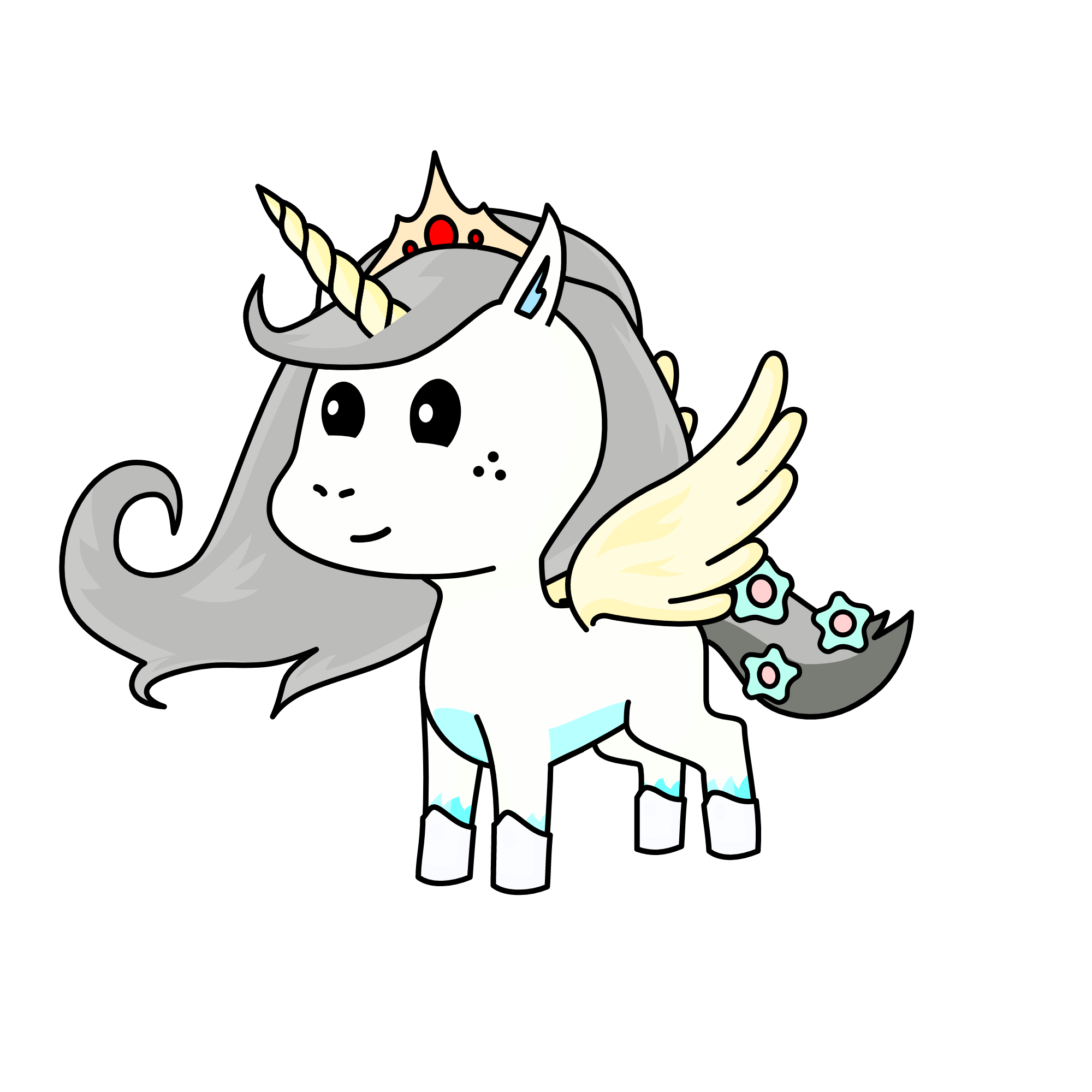 cloud, the unicorn
