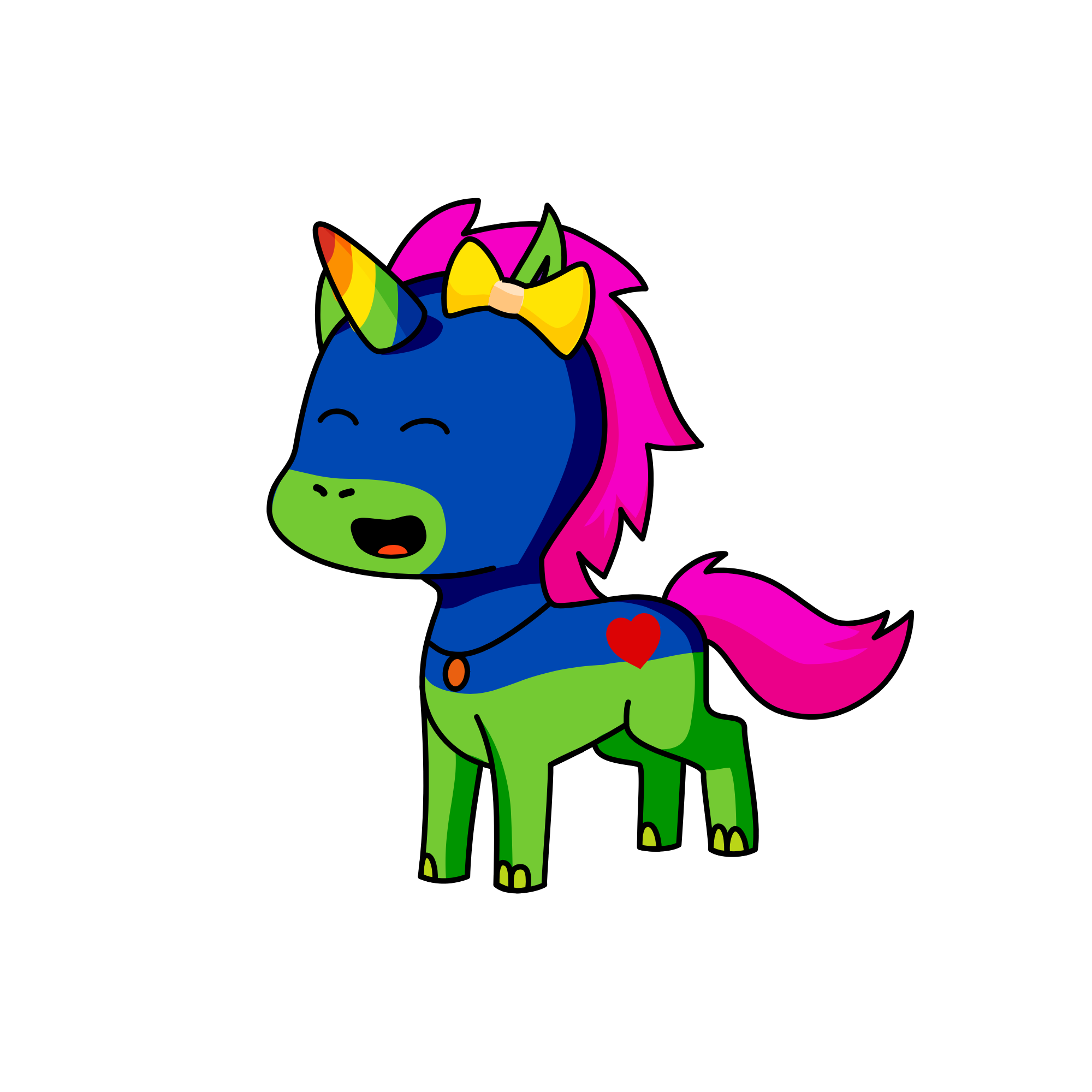 Lovkiss, the unicorn