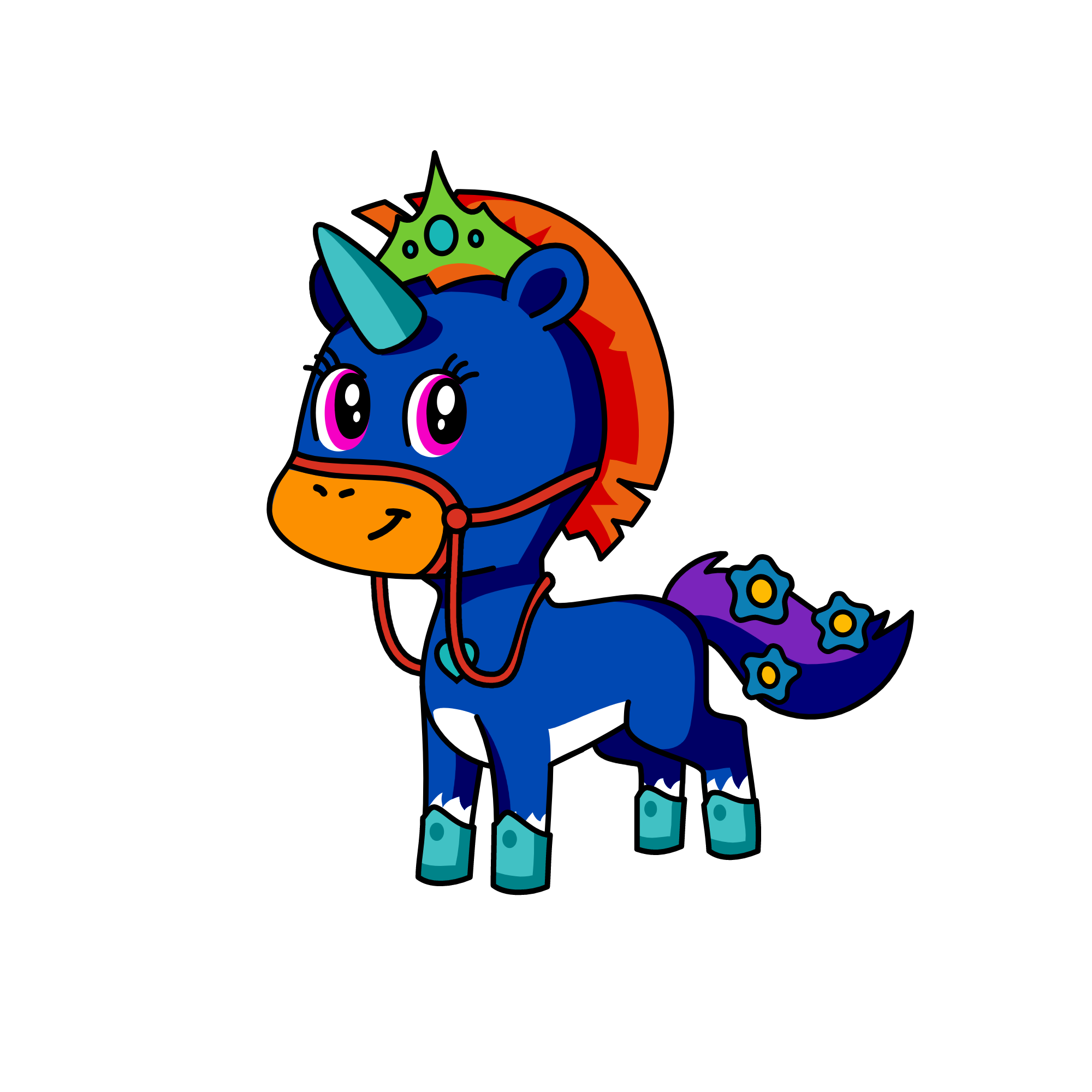 Moonstar, the unicorn