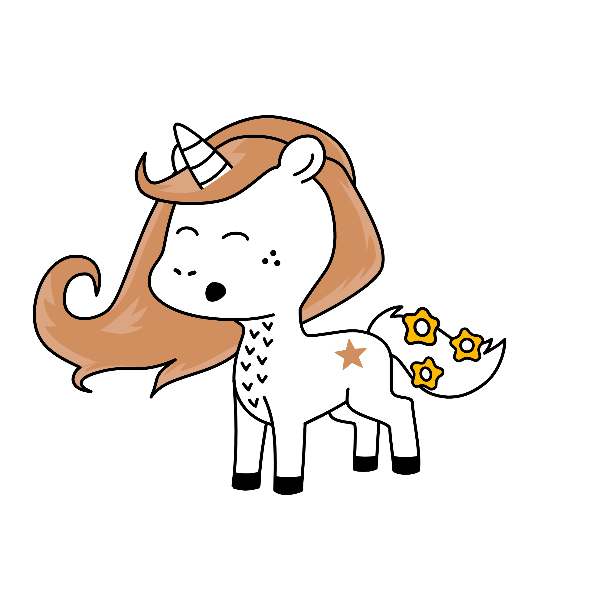 Hunny, the unicorn