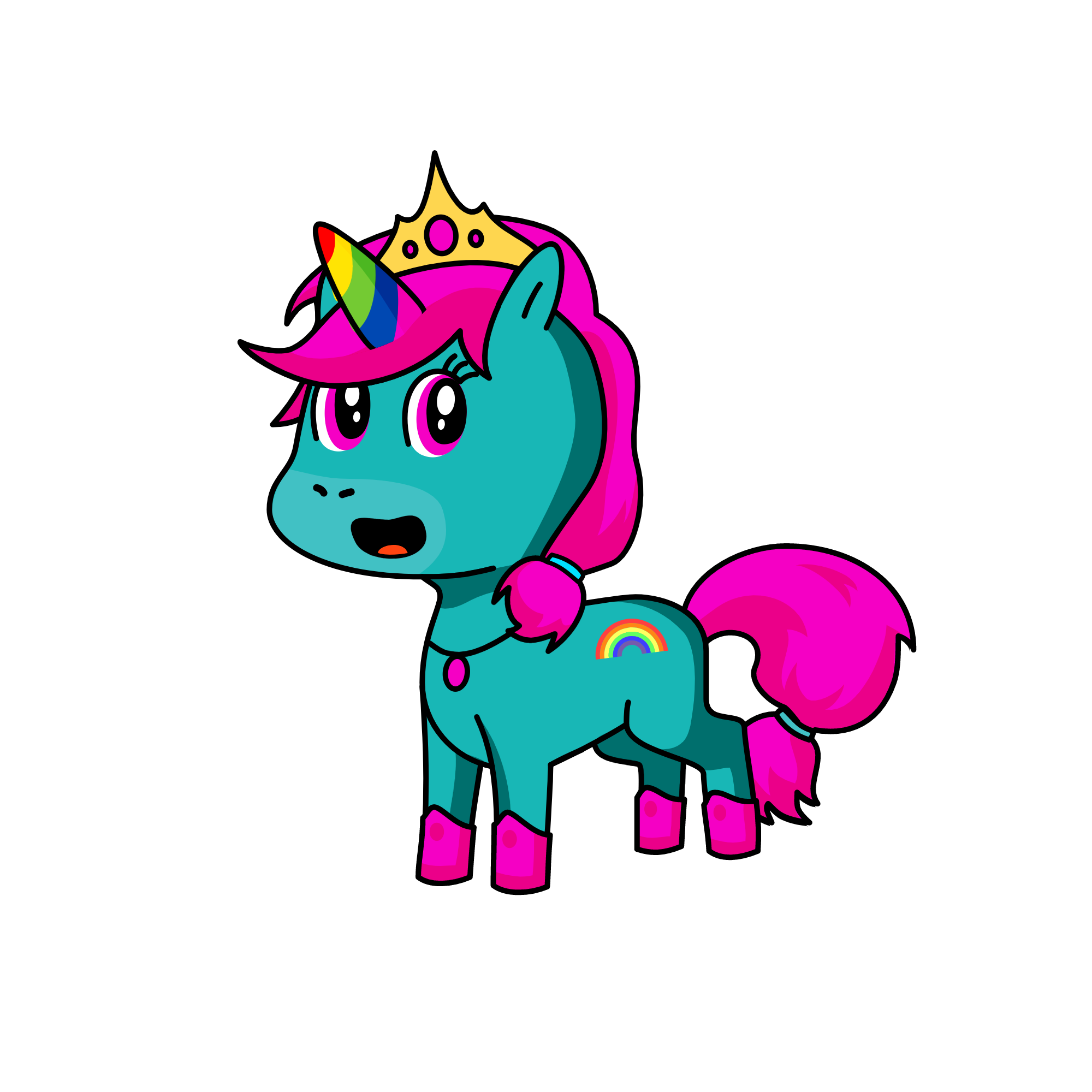 PrincessCornify, the unicorn