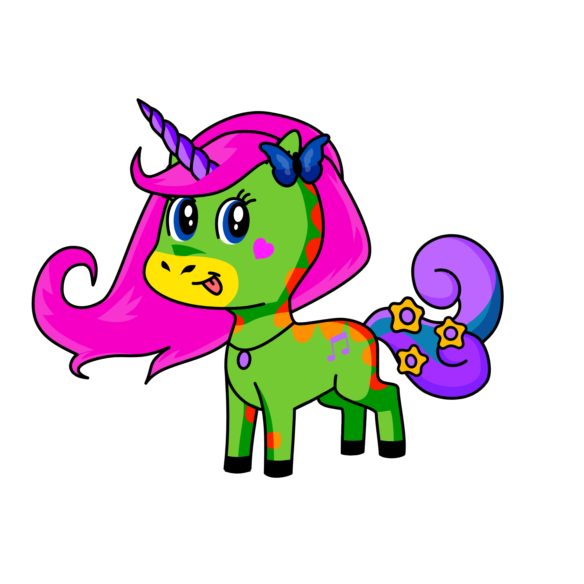 nina, the unicorn