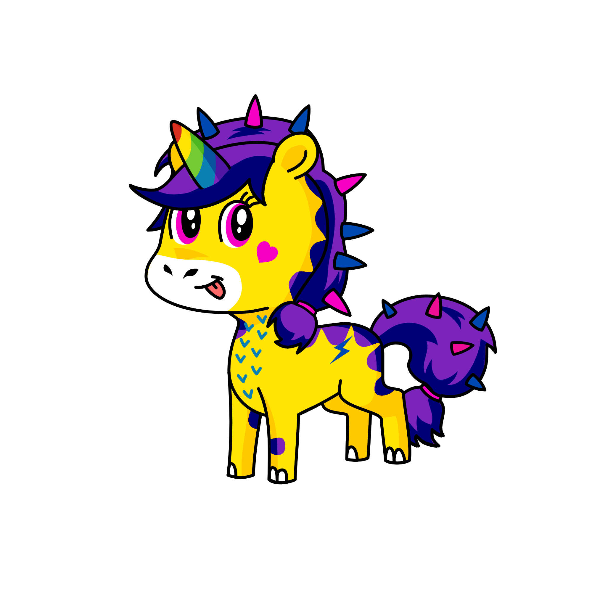 Rocker , the unicorn