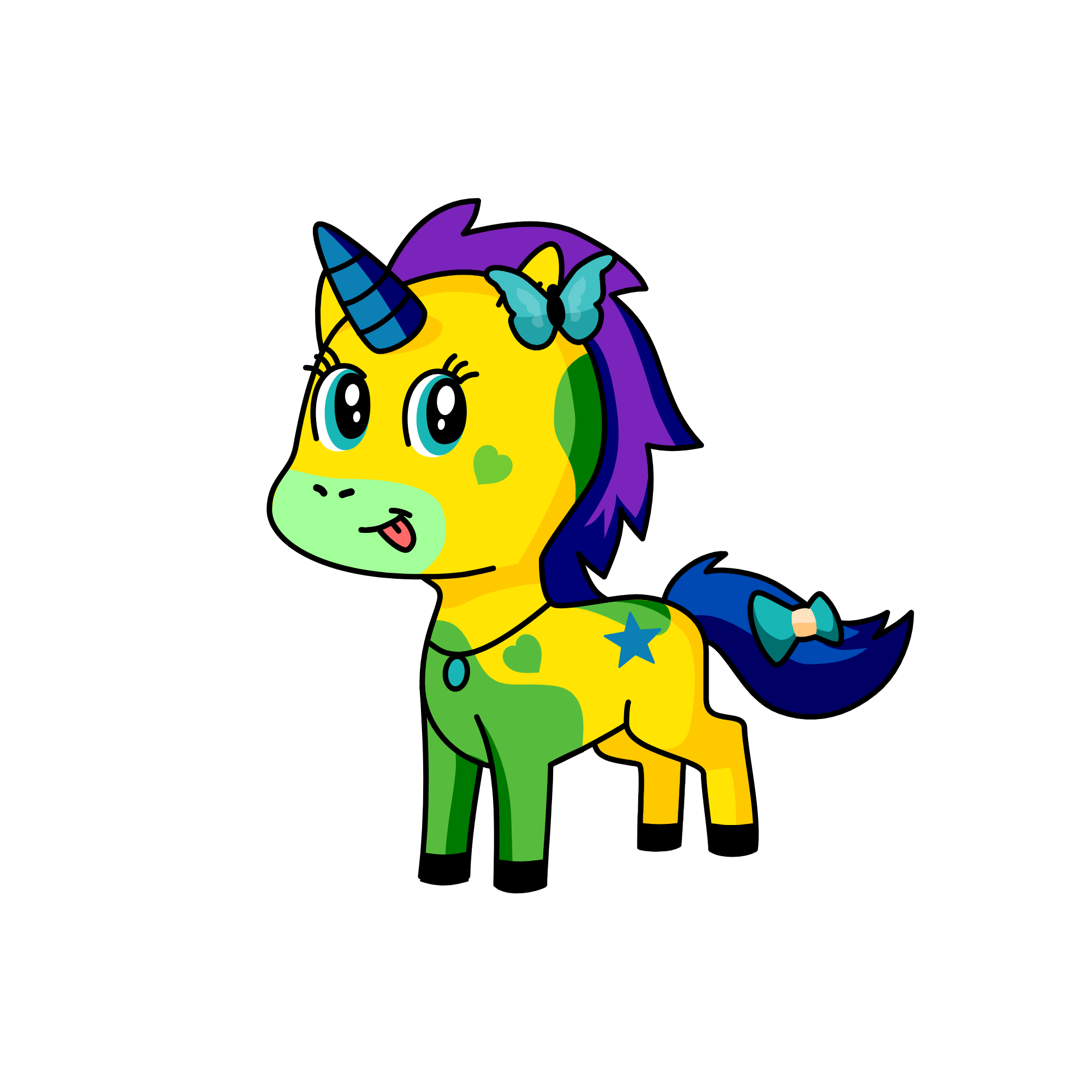 SUMMER, the unicorn