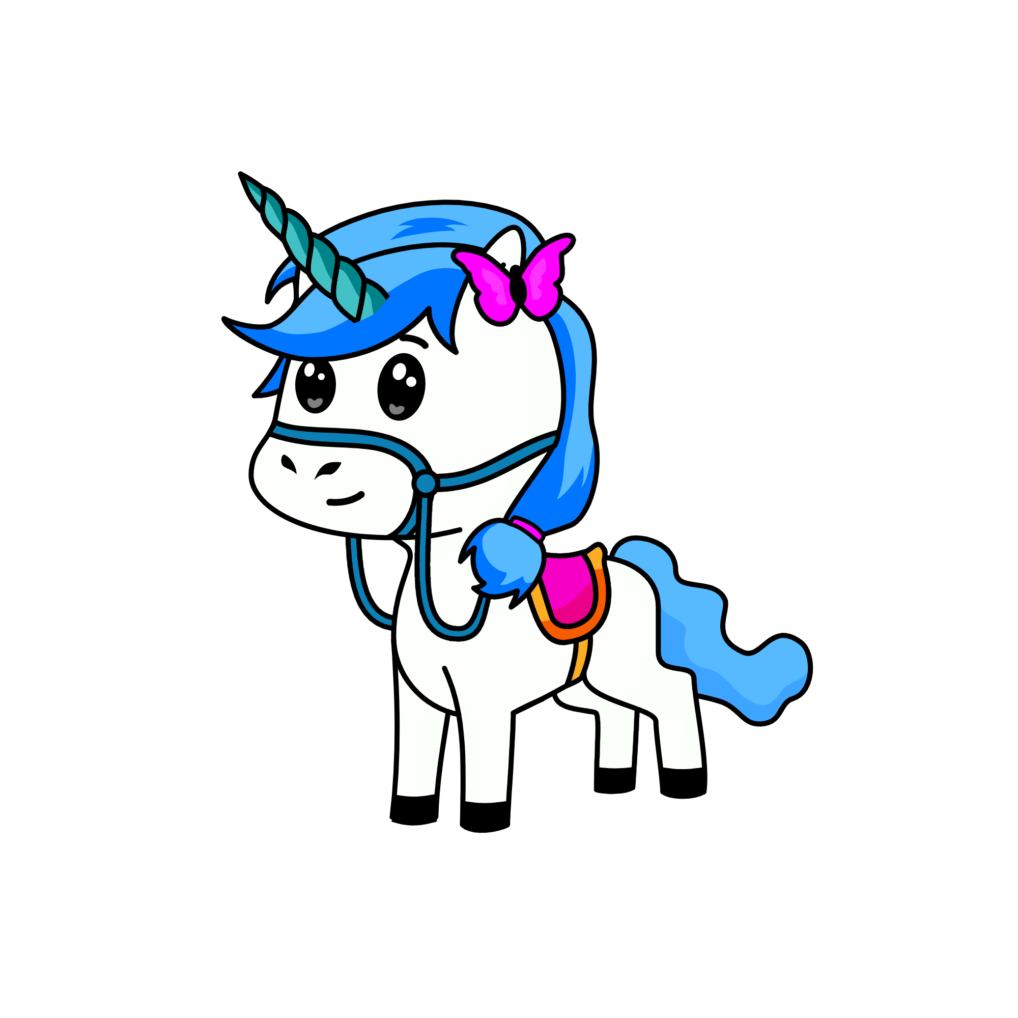 Midnight, the unicorn