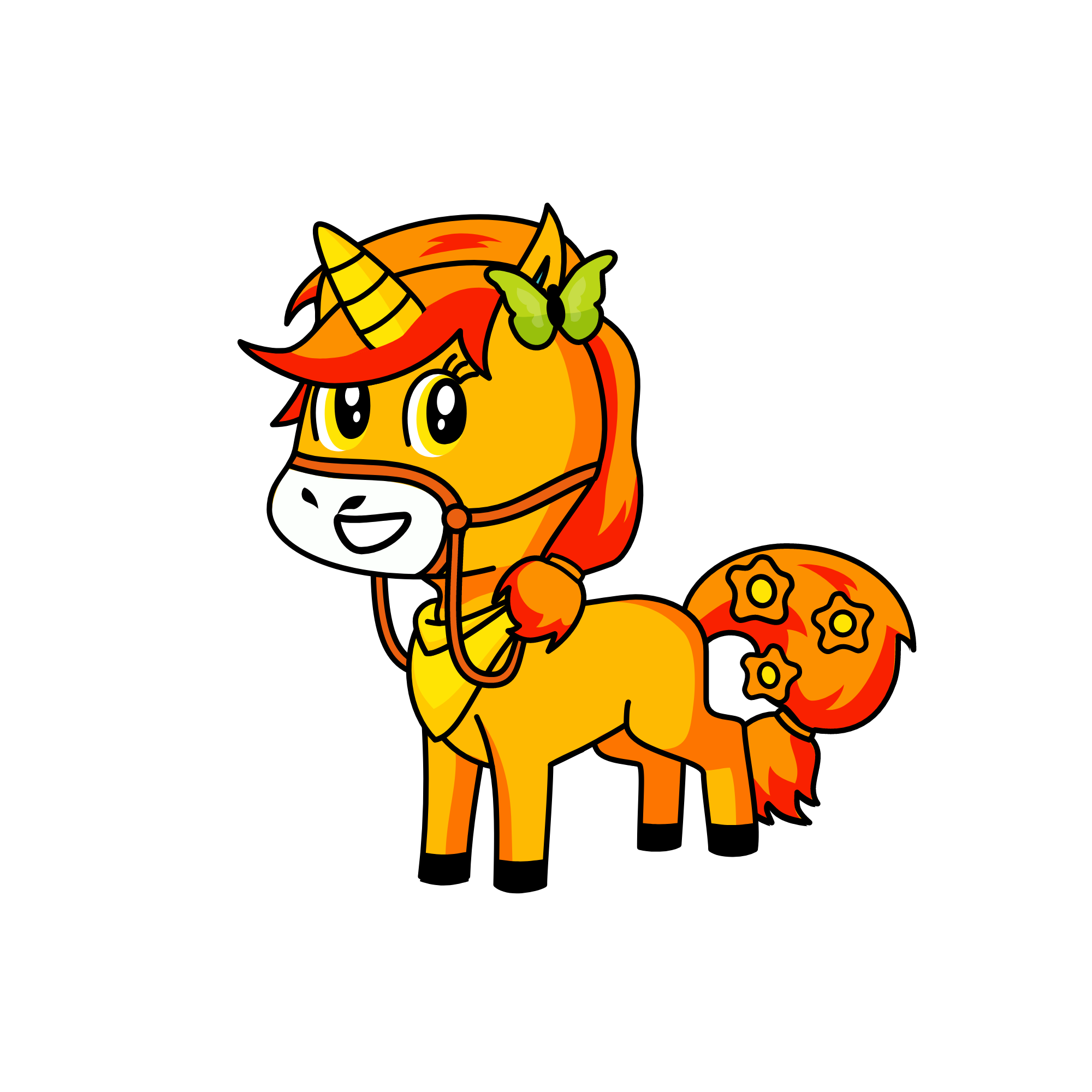 رمل, the unicorn