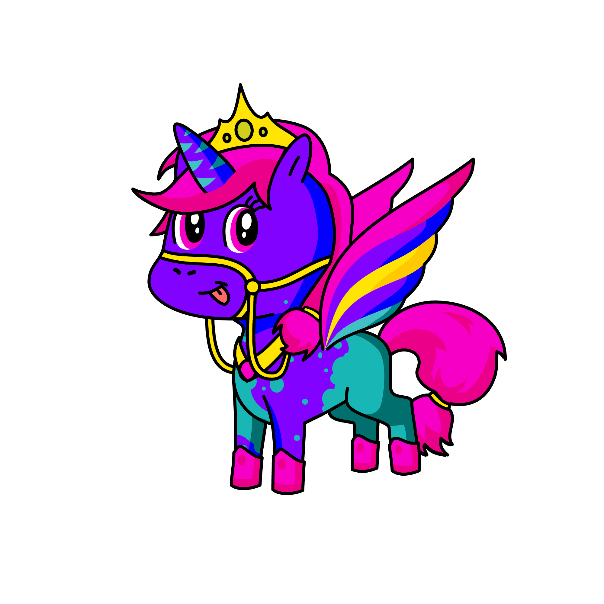 Pricky, the unicorn