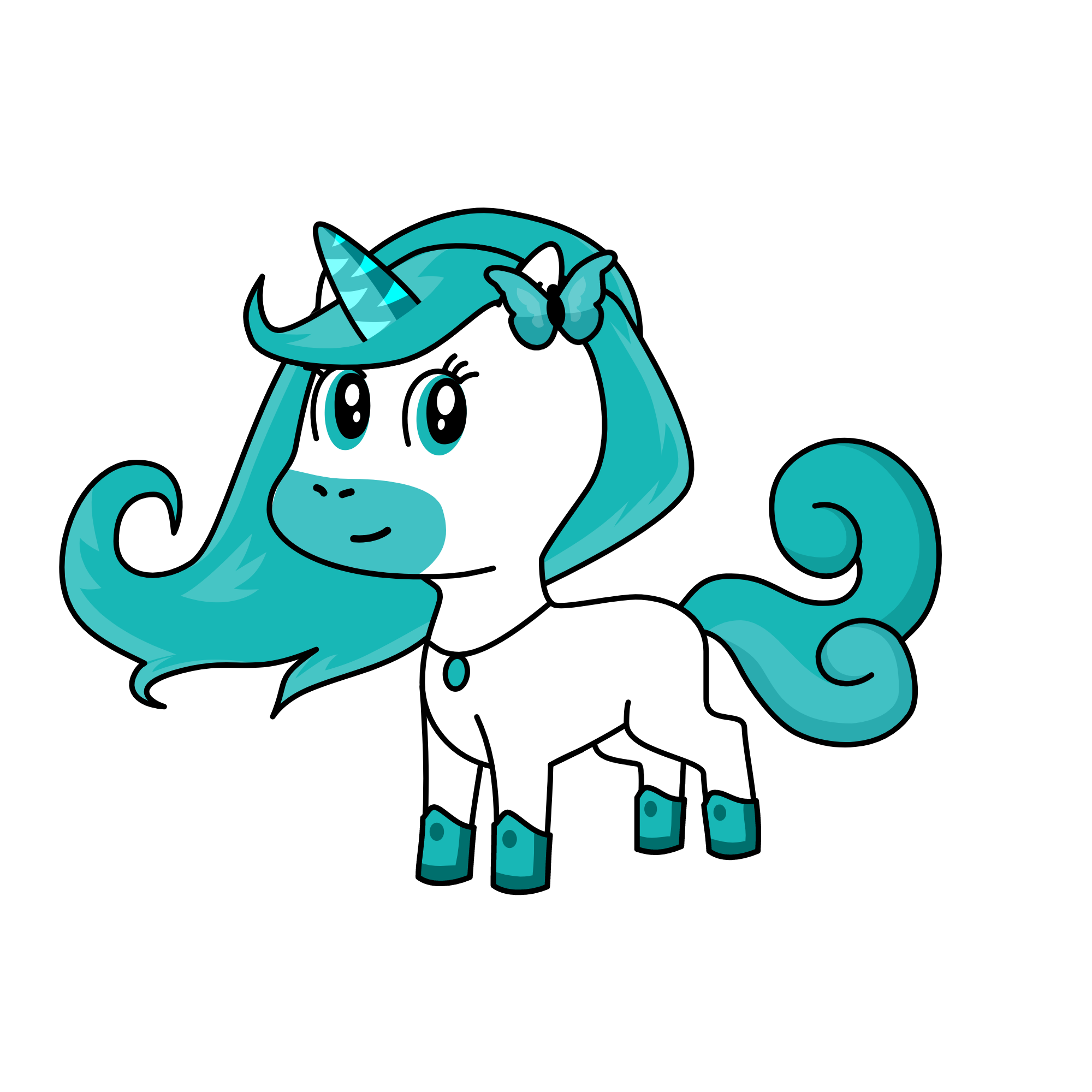 Royal, the unicorn