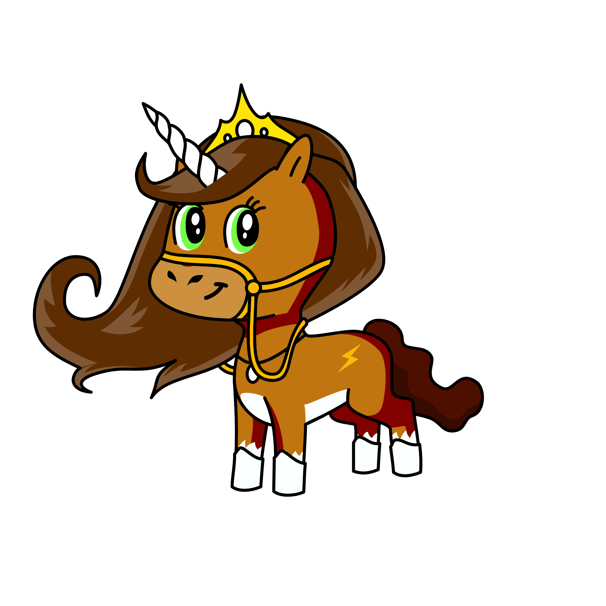 Lucianita, the unicorn
