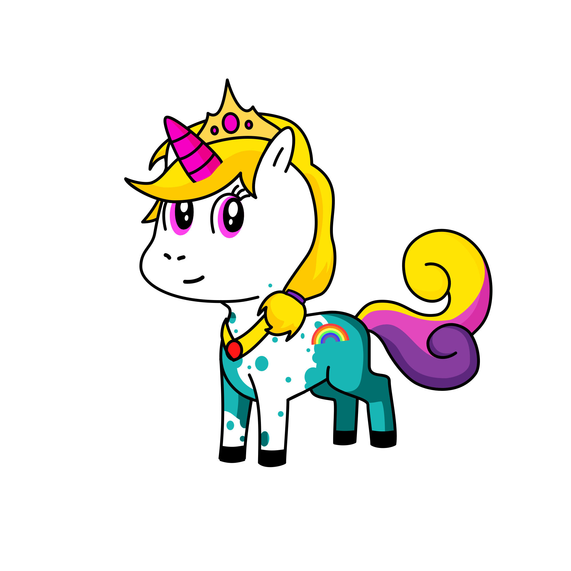 Maya, the unicorn