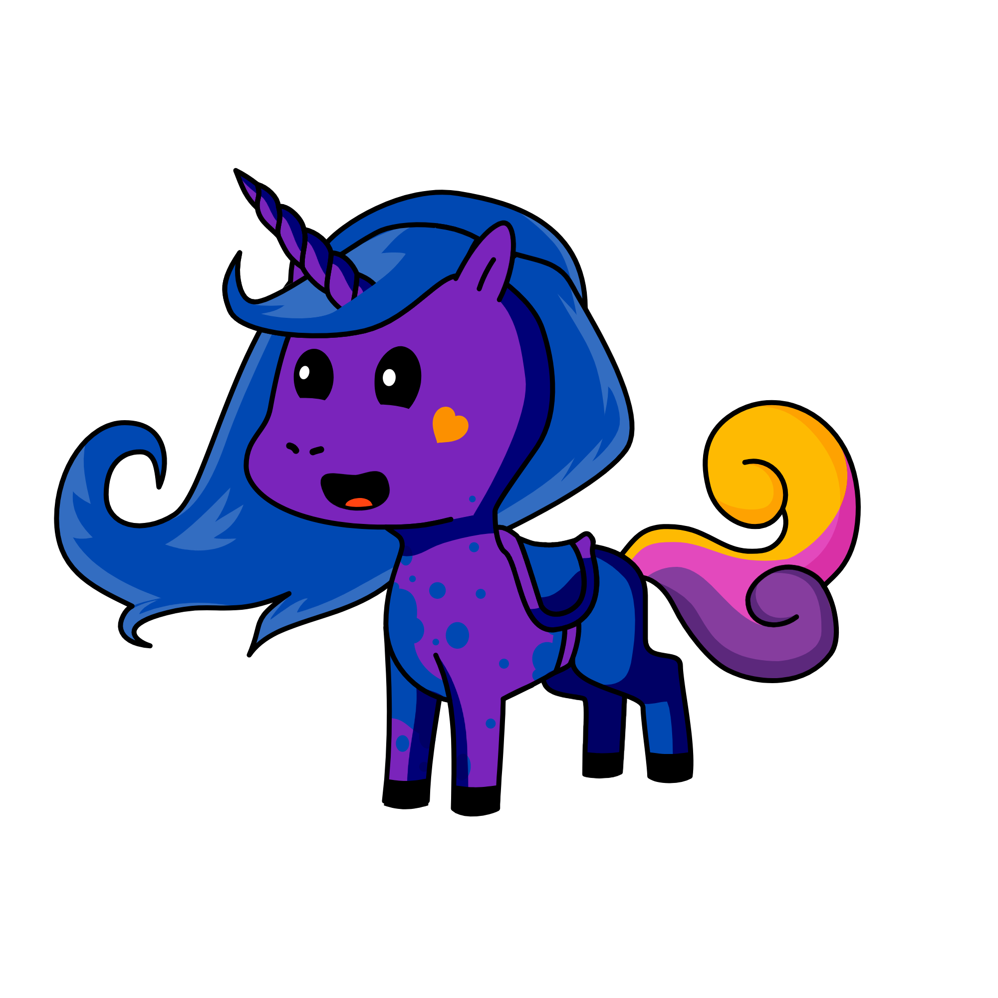 knightbird, the unicorn