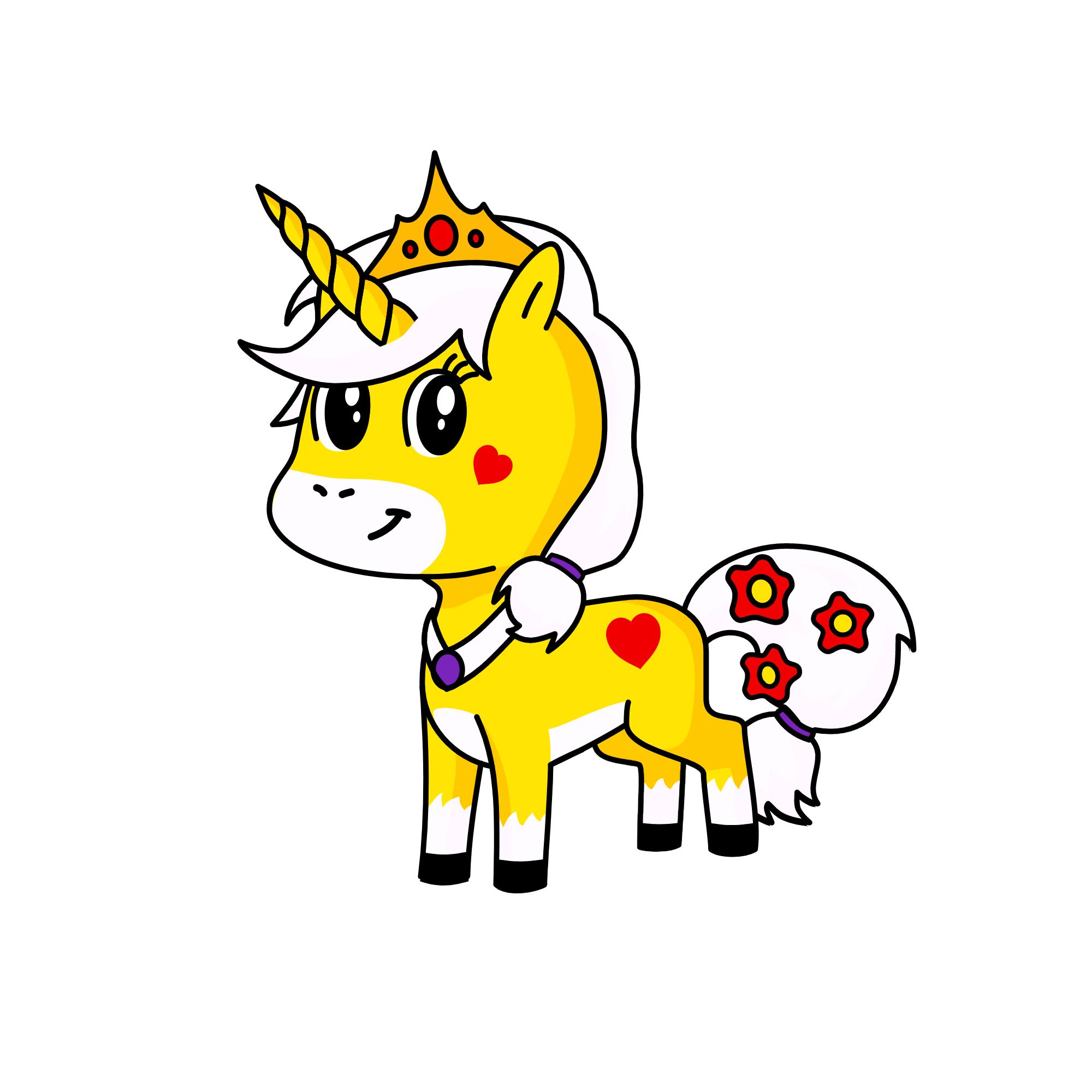 Sunny, the unicorn