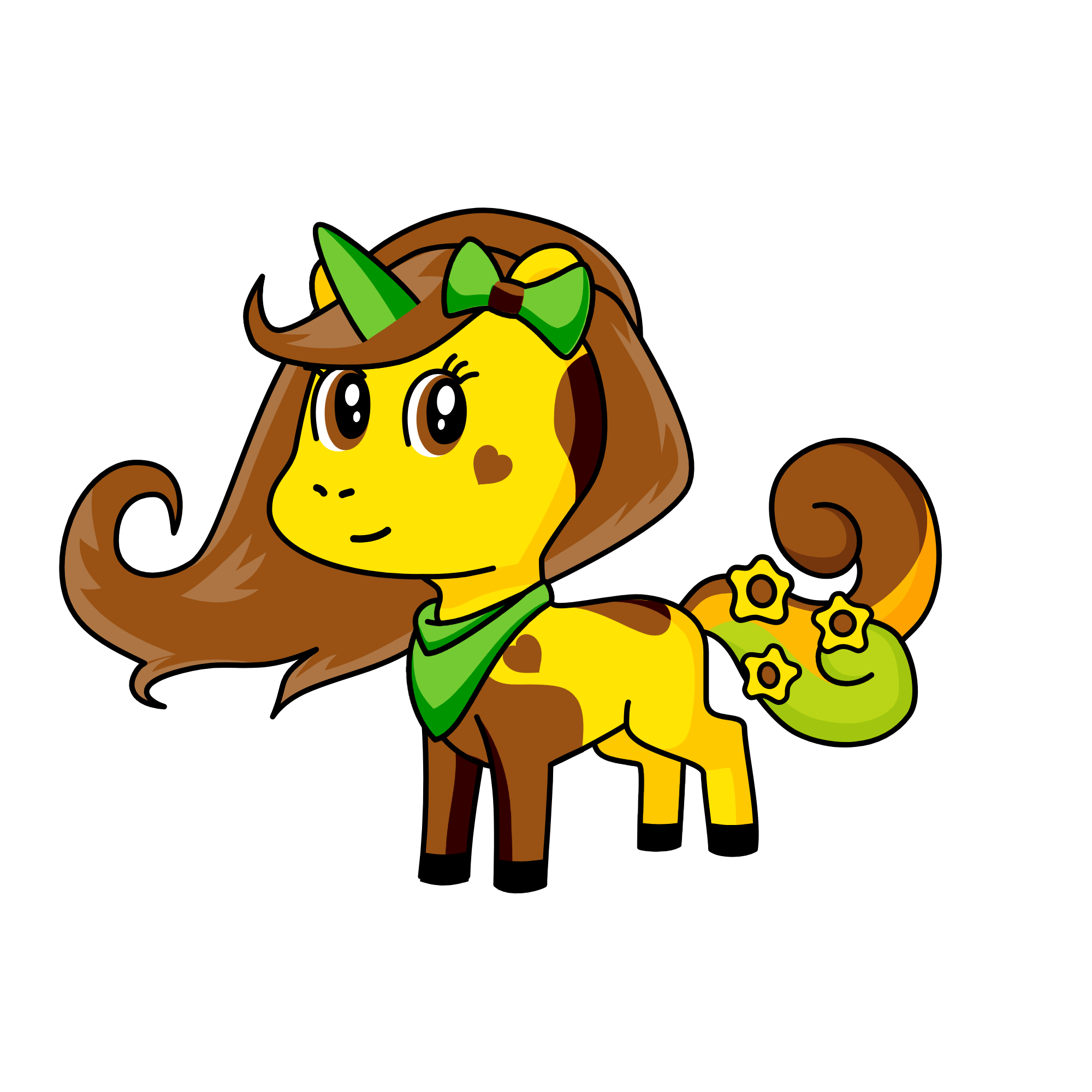 Sunflower, the unicorn