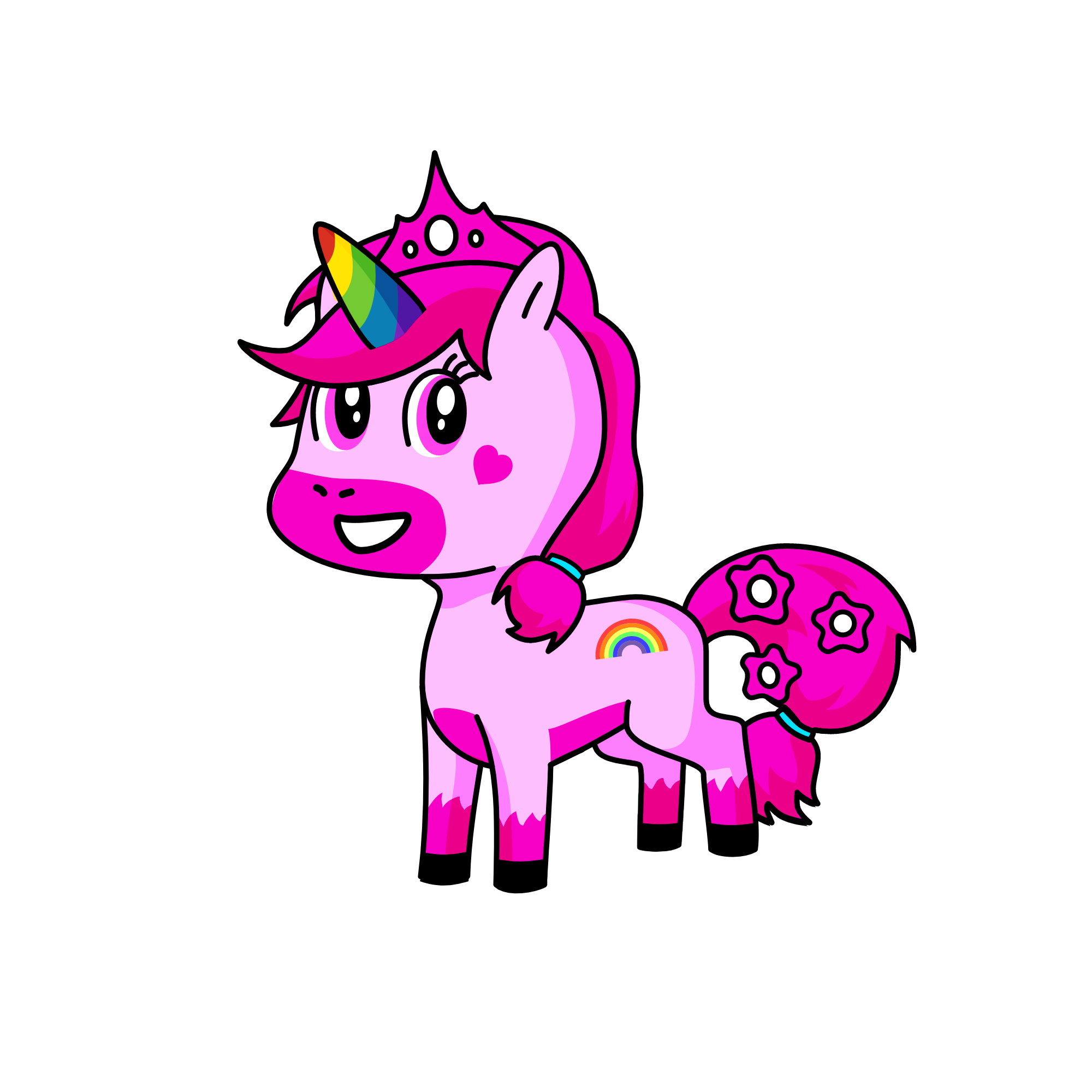 Unicorn Rainbow, the unicorn