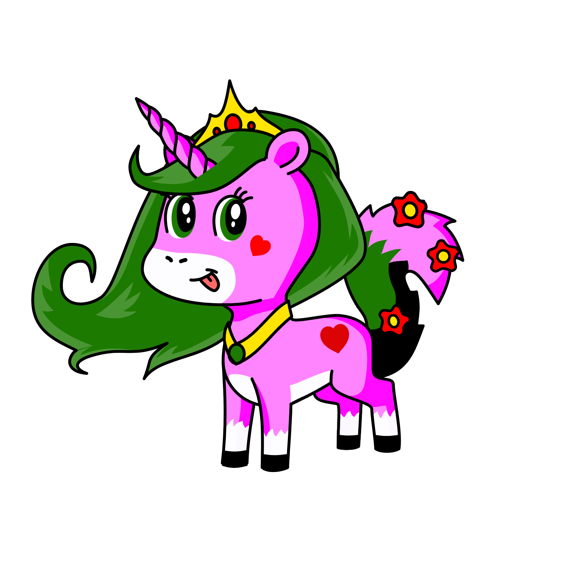 Ivy, the unicorn