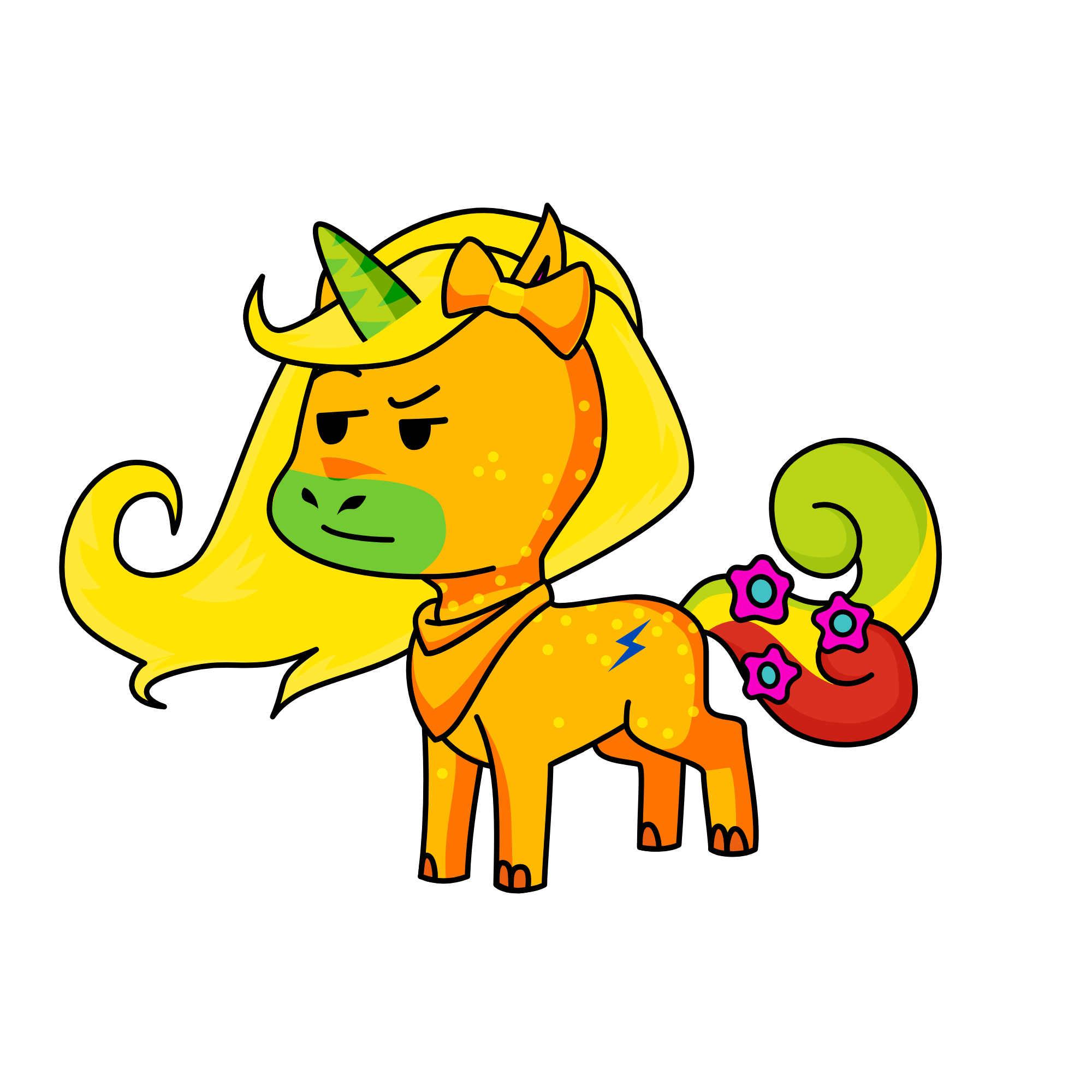 Gerald, the unicorn