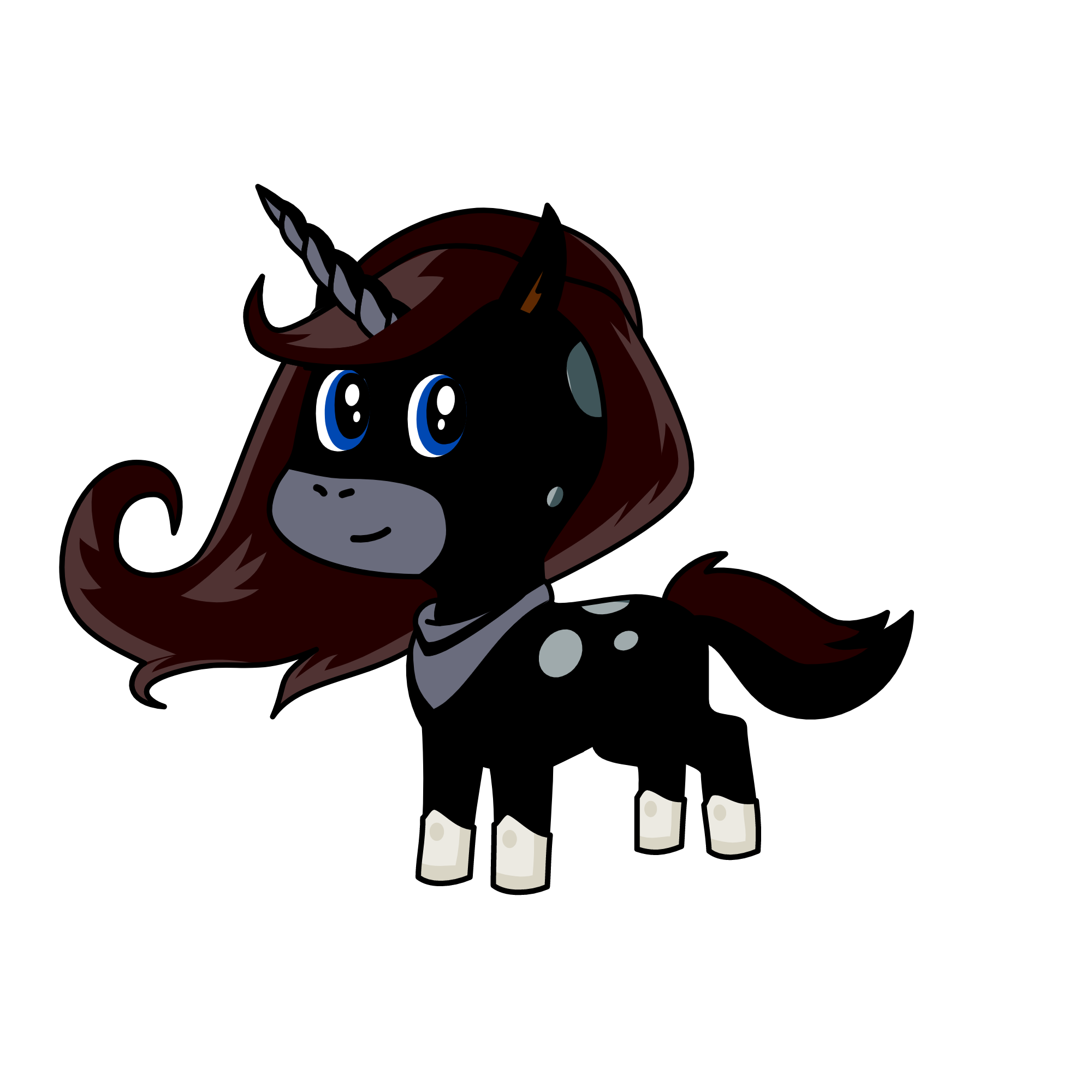 Shadow, the unicorn