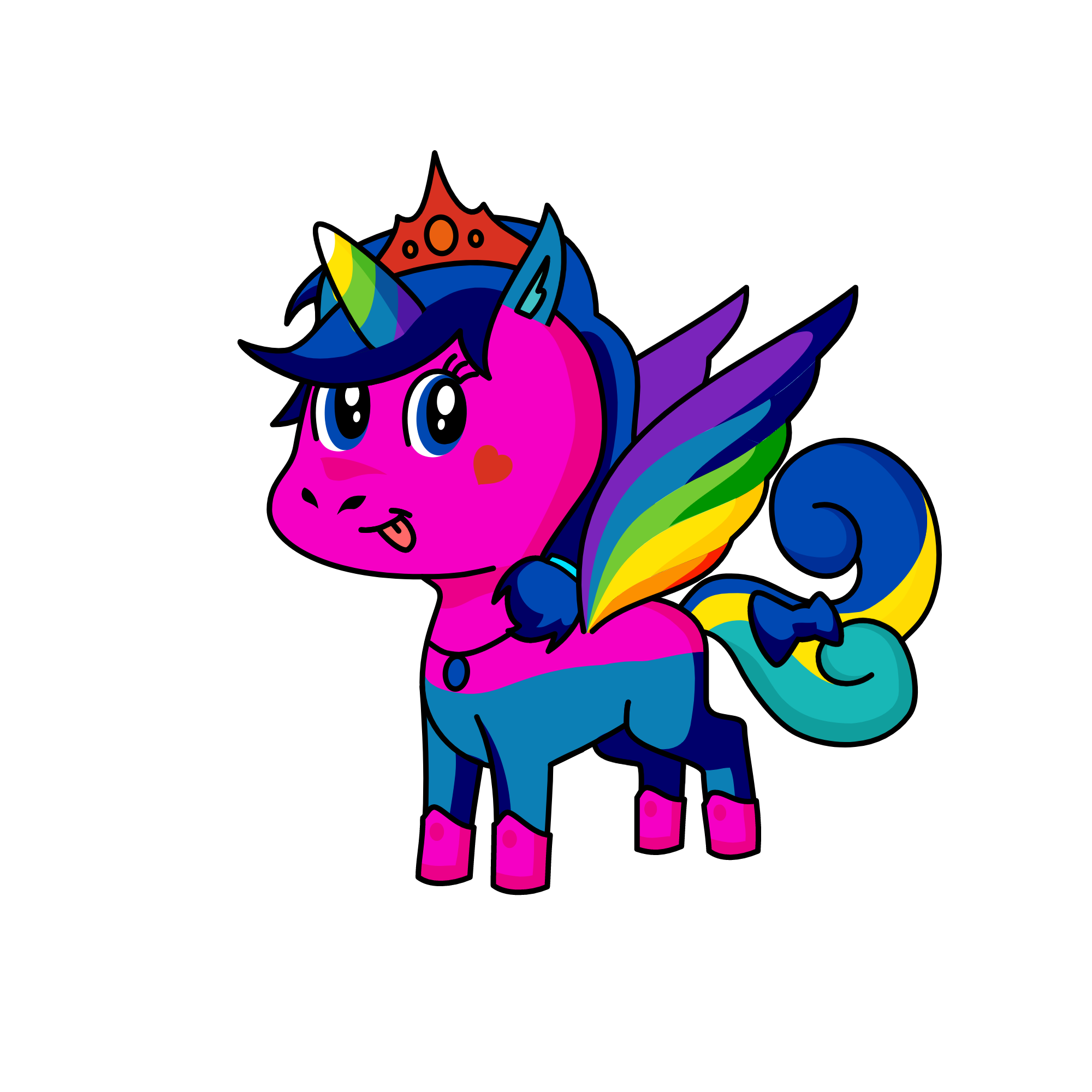 Princesa Sofia , the unicorn