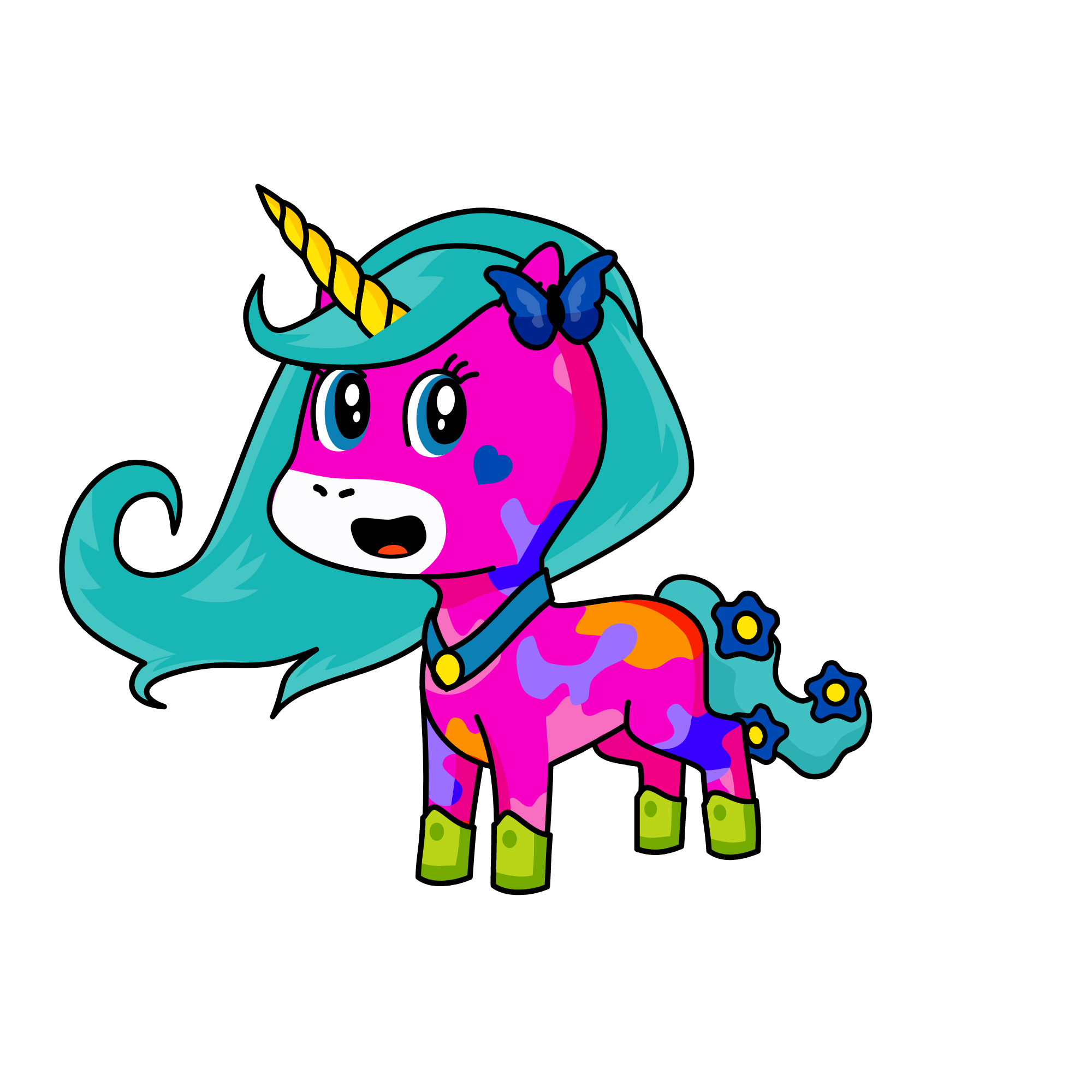 Lina, the unicorn