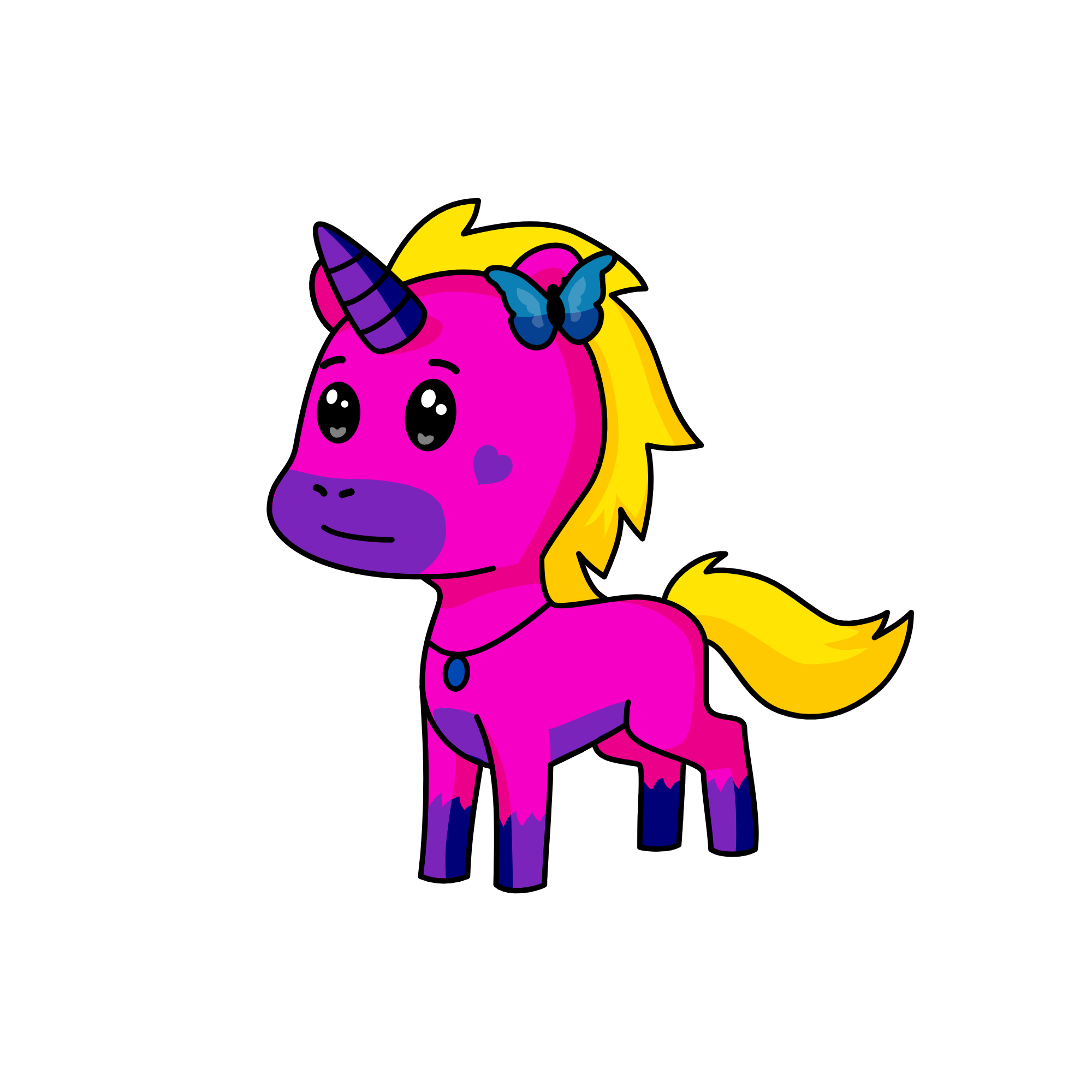 cinderela, the unicorn